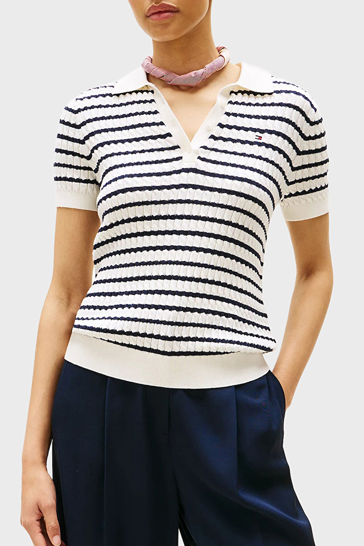 Tommy Hilfiger Kadın Kazak WW0WW41474 0FG