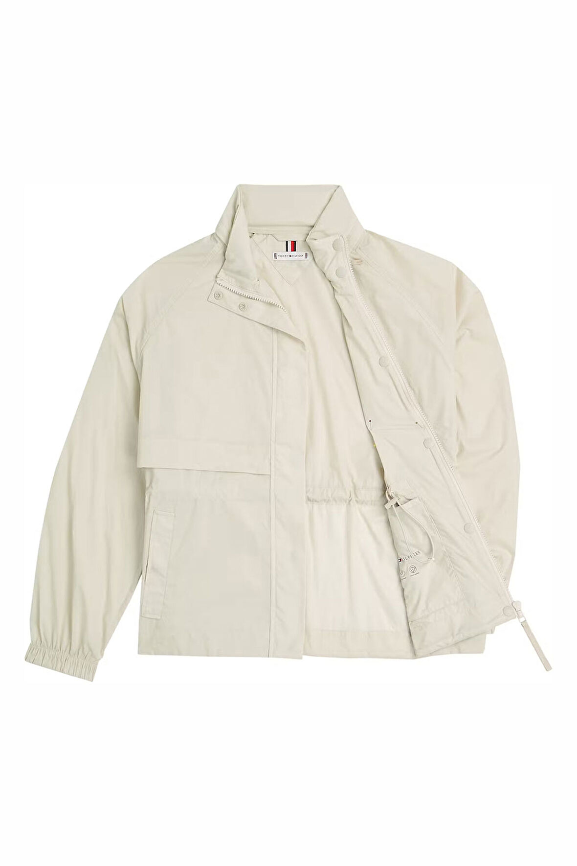 Kadın TH Ultra Hafif Paketlenebilir Yağmurluk – Beyaz | L