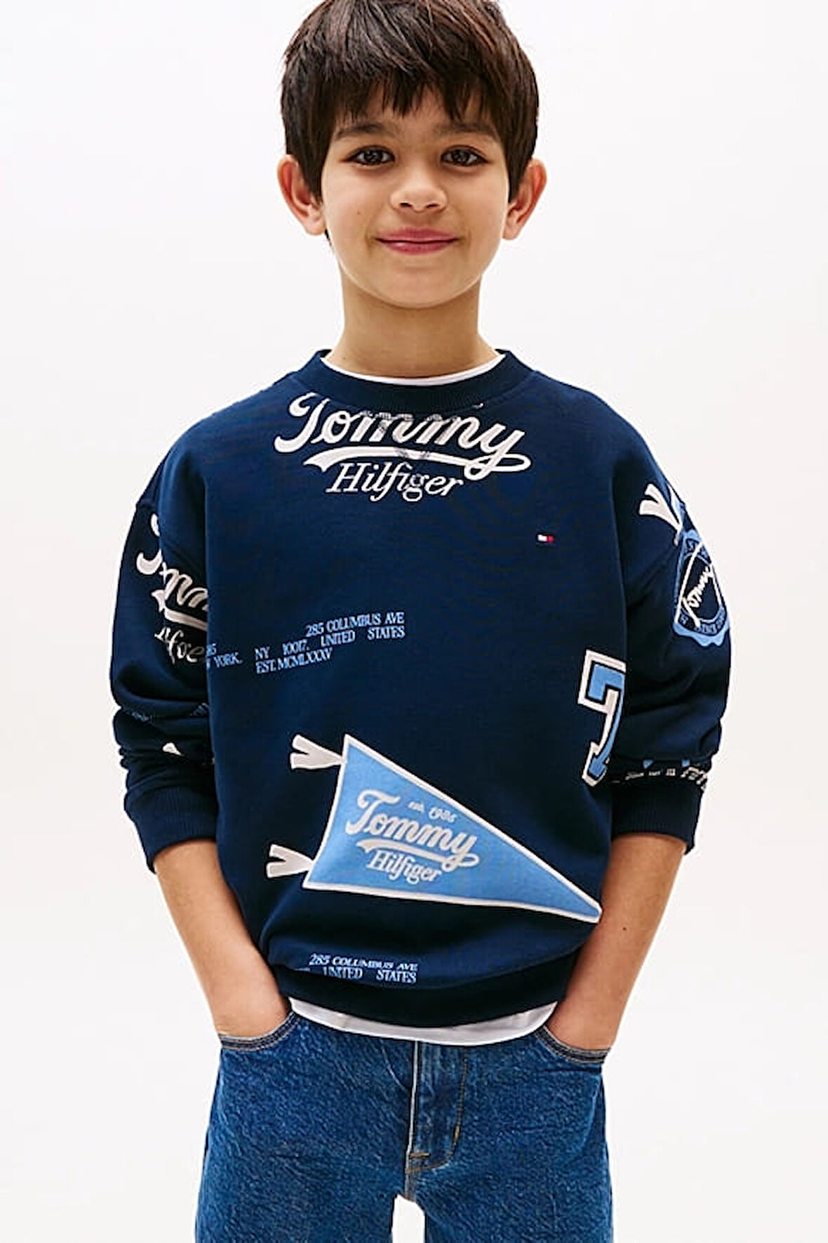 Erkek Çocuk ALL OVER PRINTED SWEATSHIRT Sweatshirts | 10 Yaş