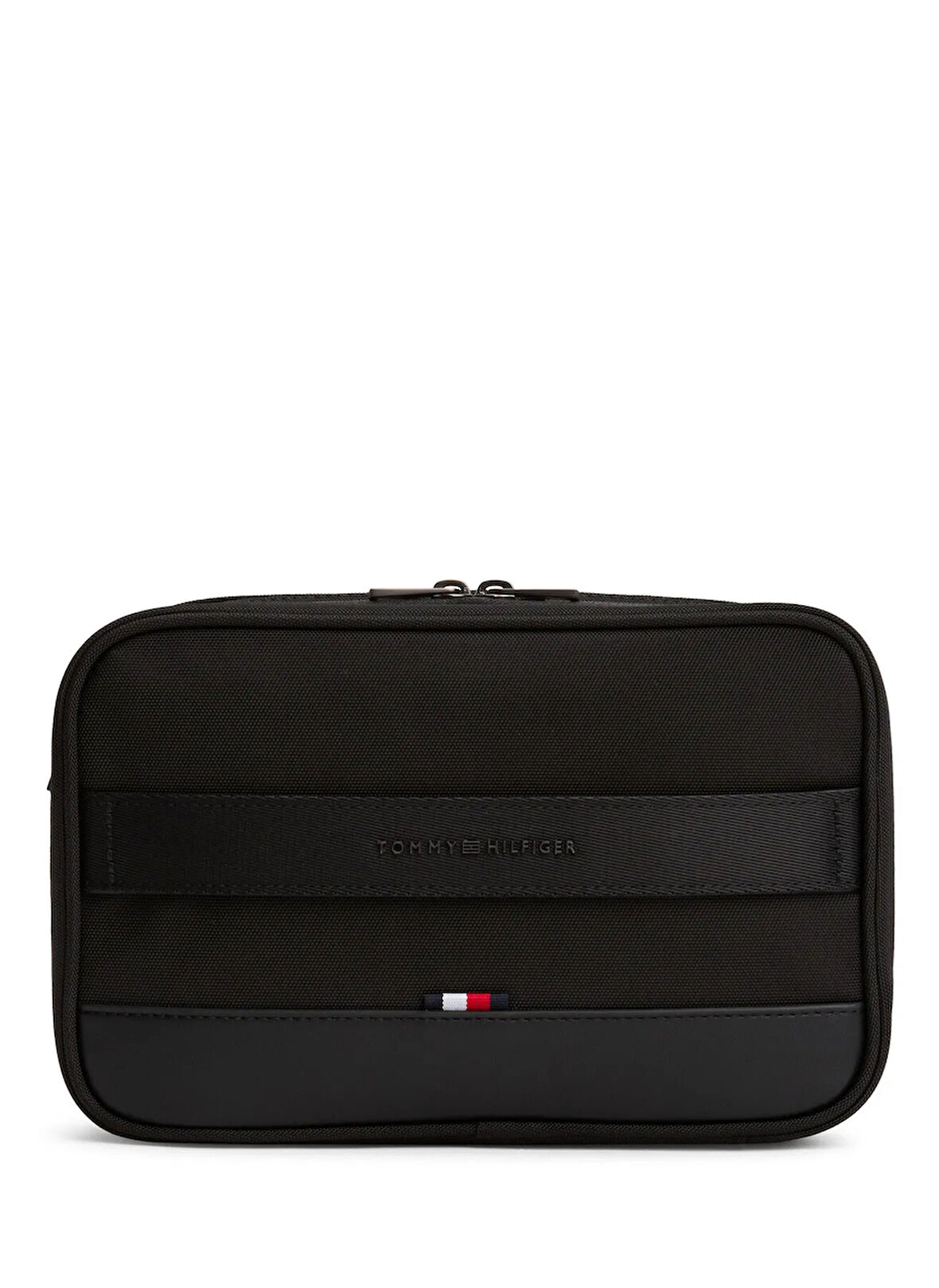 Tommy Hilfiger Siyah Tıraş Çantası Th Nylon Travel Washbag