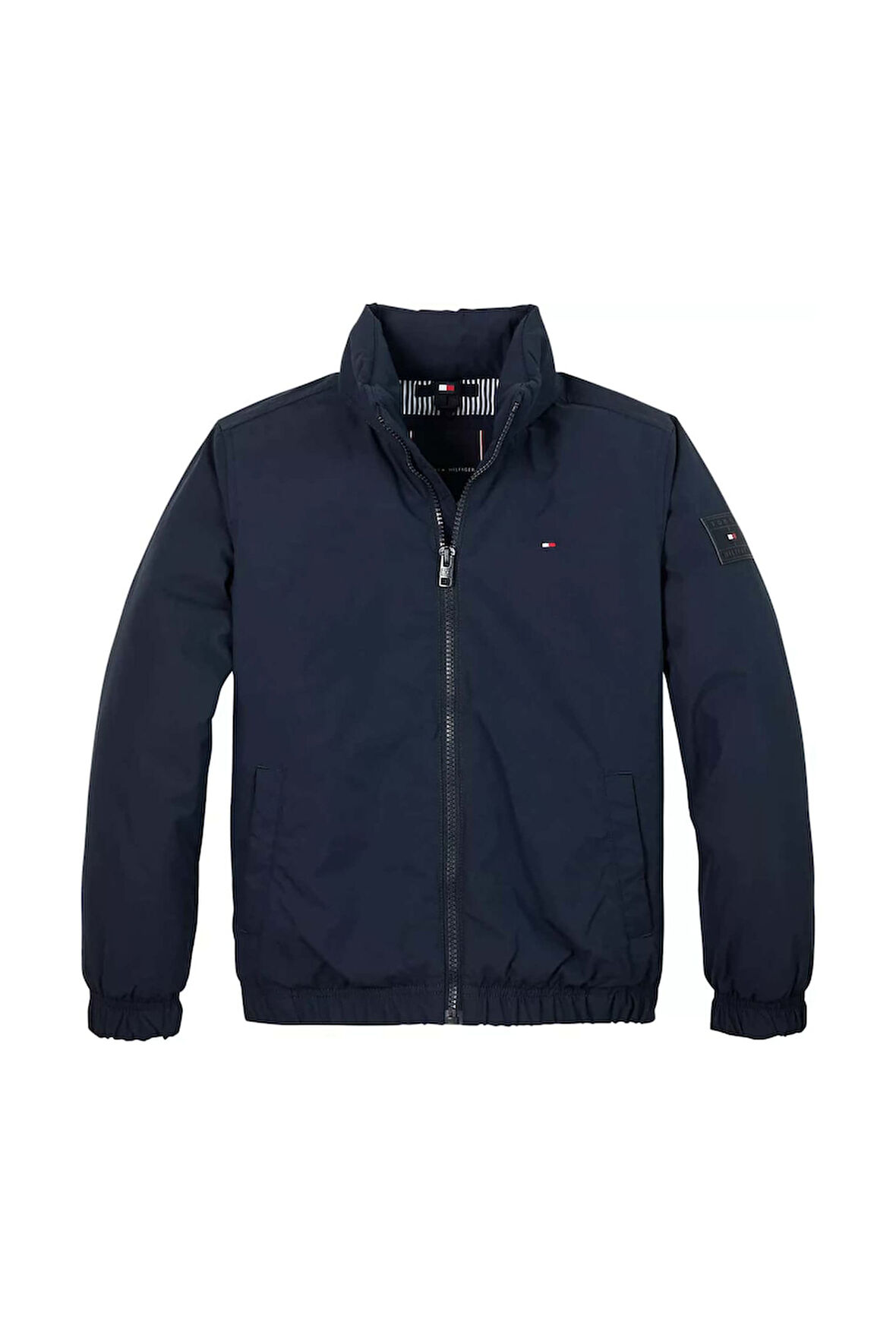 Erkek Çocuk Dik Yaka Hafif Dolgulu Mont - Lacivert | 12 Yaş