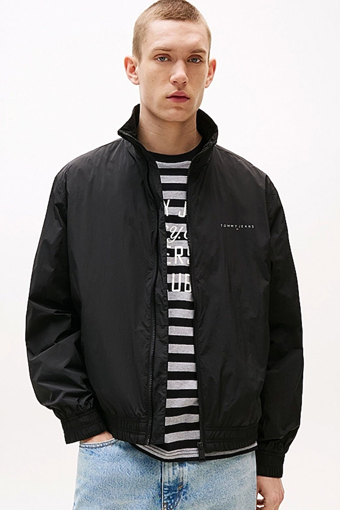 Erkek Lightweight Essential Mont - Siyah | L