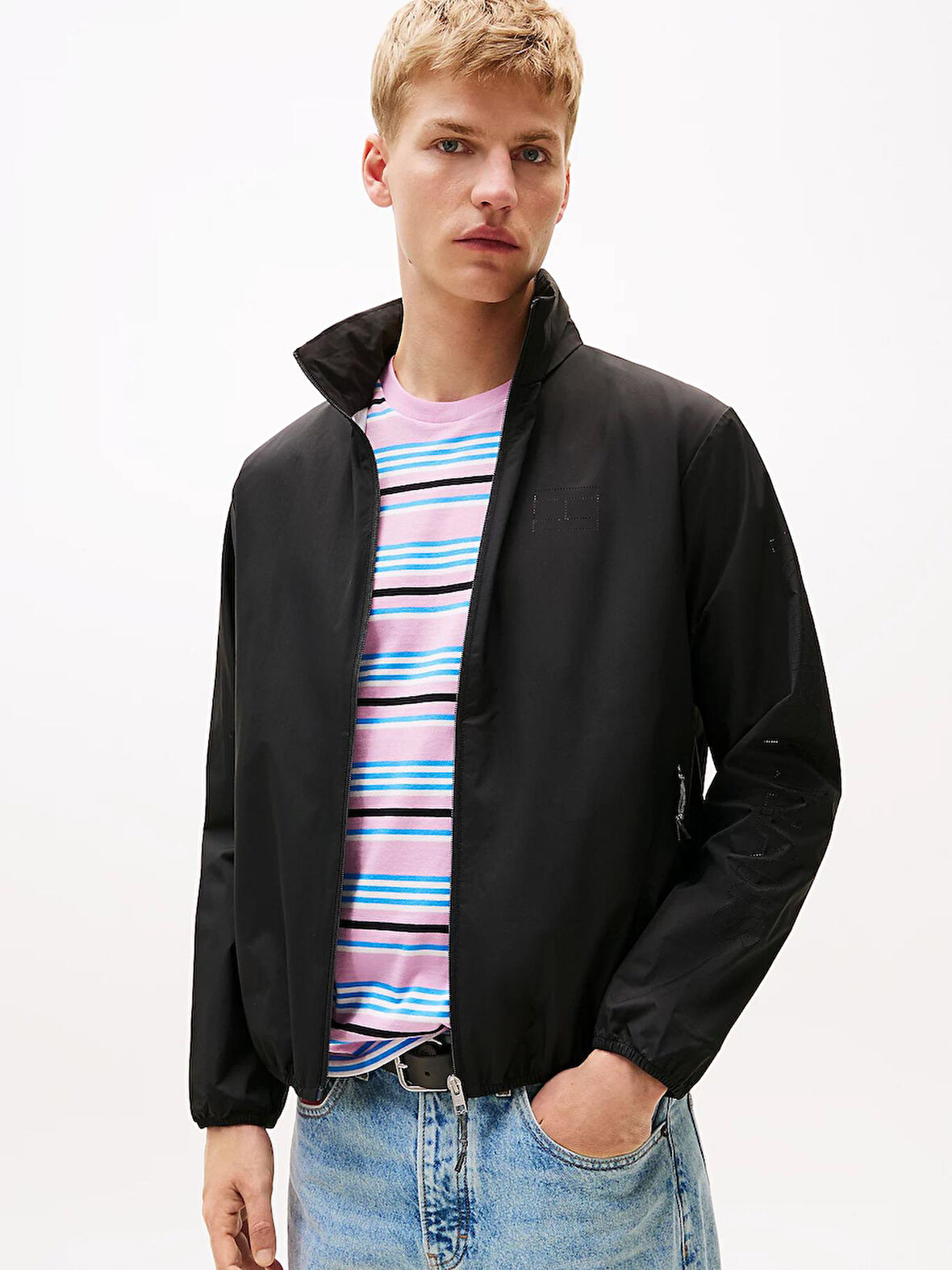 Tommy Jeans Erkek Tjm Perforated Mont DM0DM21680BDS