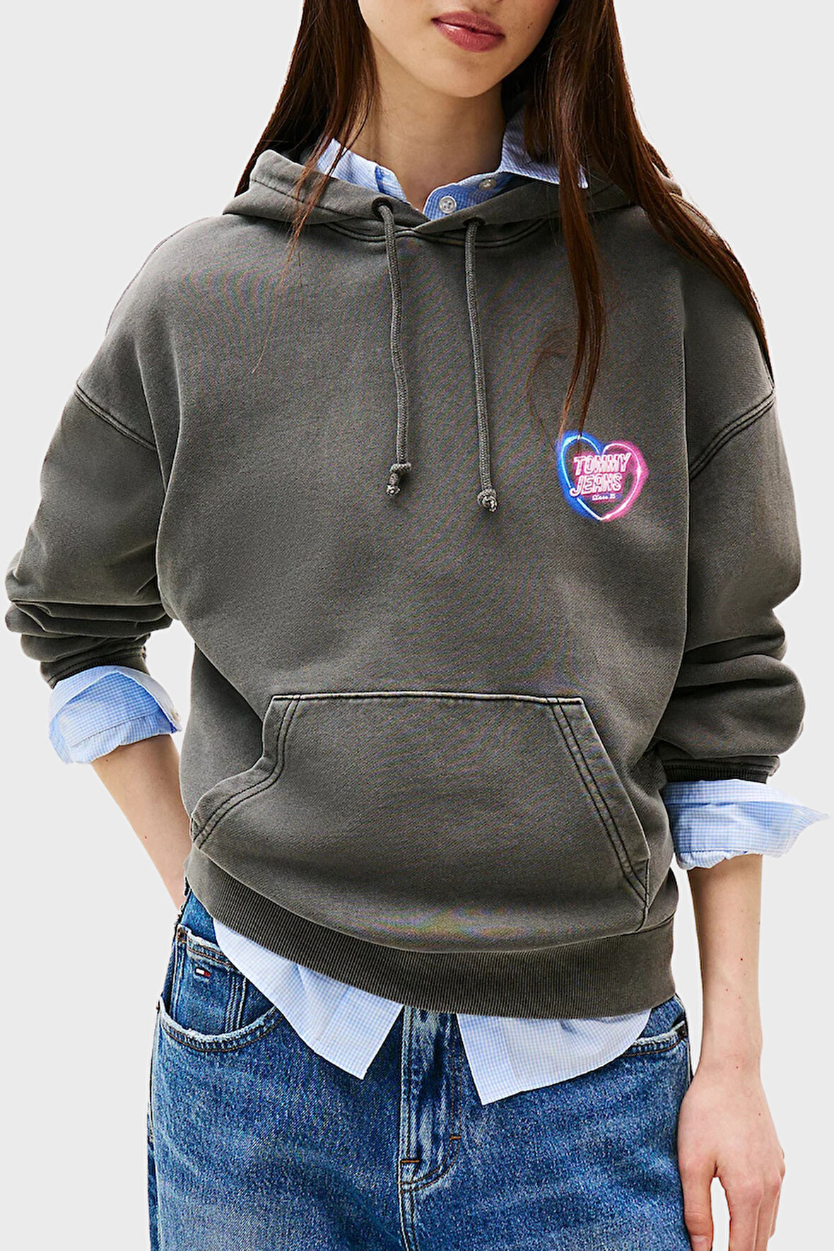 Tommy Jeans Kadın Sweat DW0DW20945 BDS