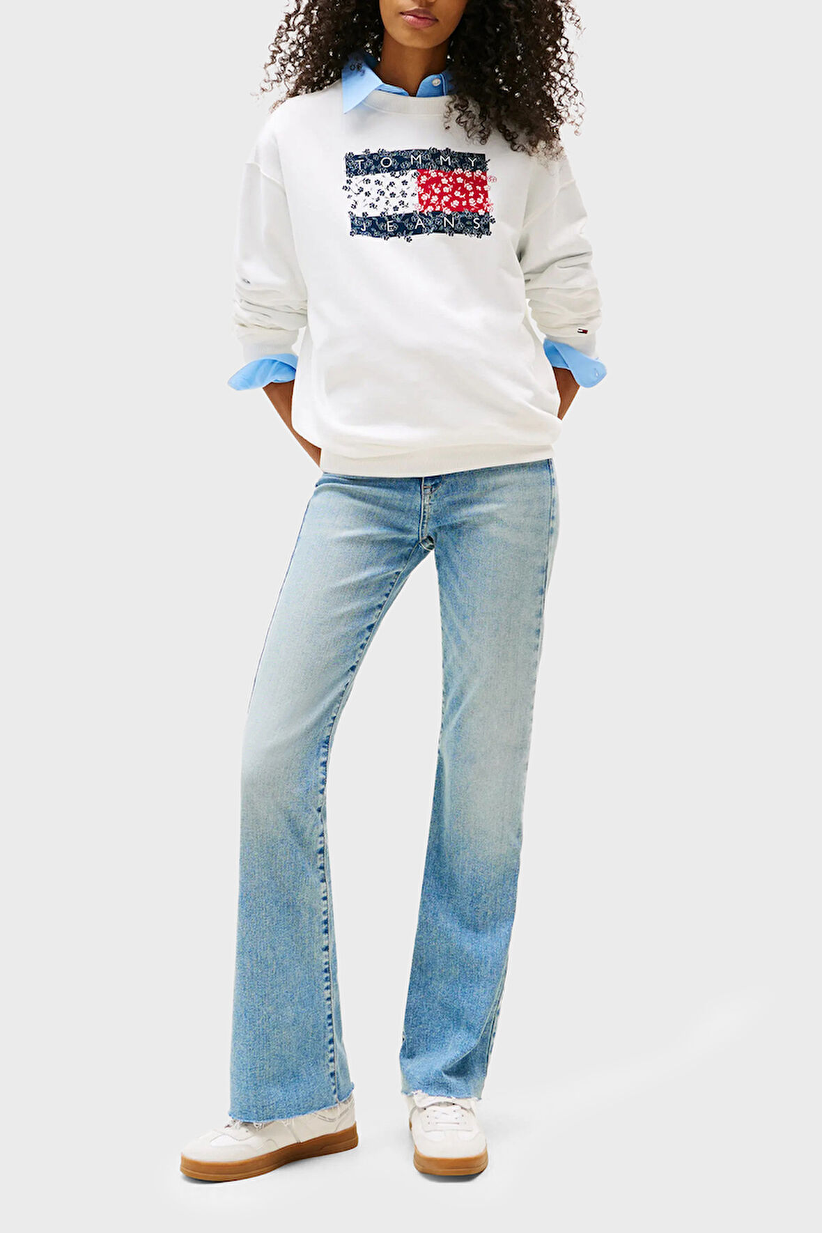 Tommy Jeans Kadın Sweat DW0DW20933 YBL