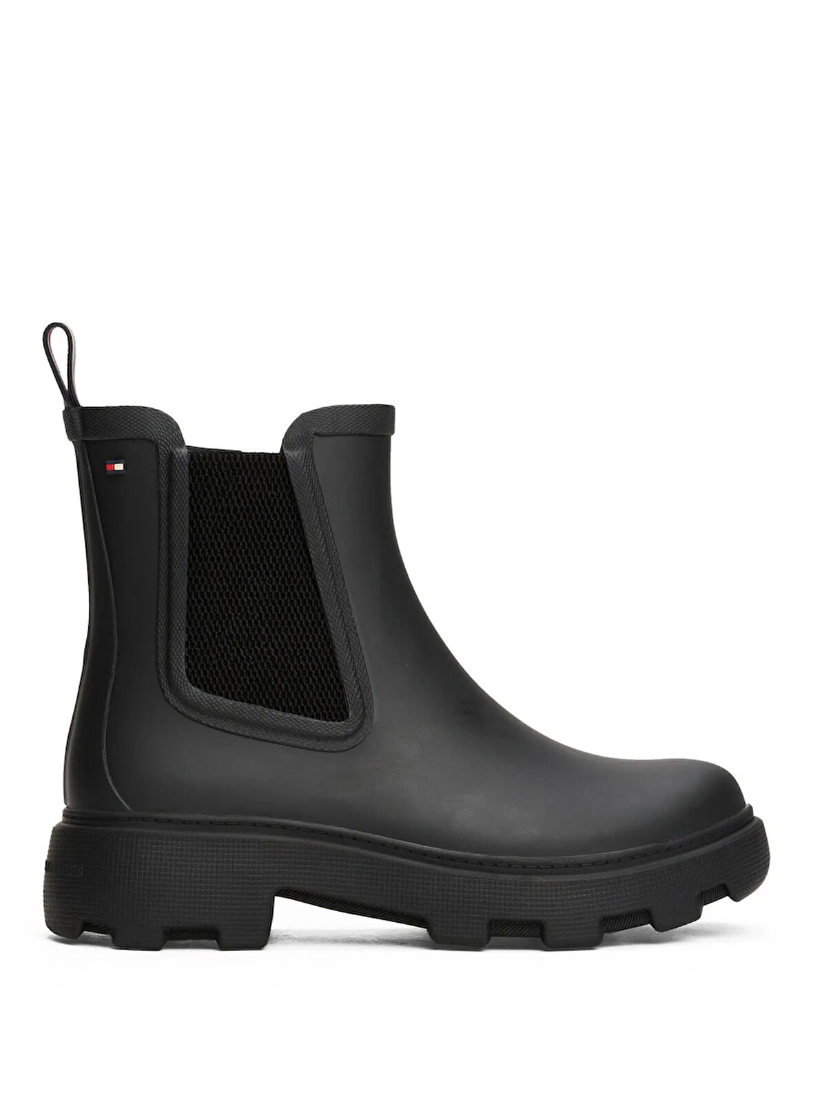 Tommy Hilfiger  Siyah Kadın Yağmur Çizmesi FW0FW08637
