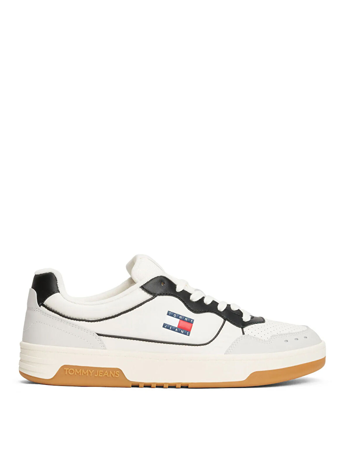 Tommy Hilfiger Beyaz - Çok Renkli Erkek Sneaker TJM CUPSOLE ELEVATED LEATHER