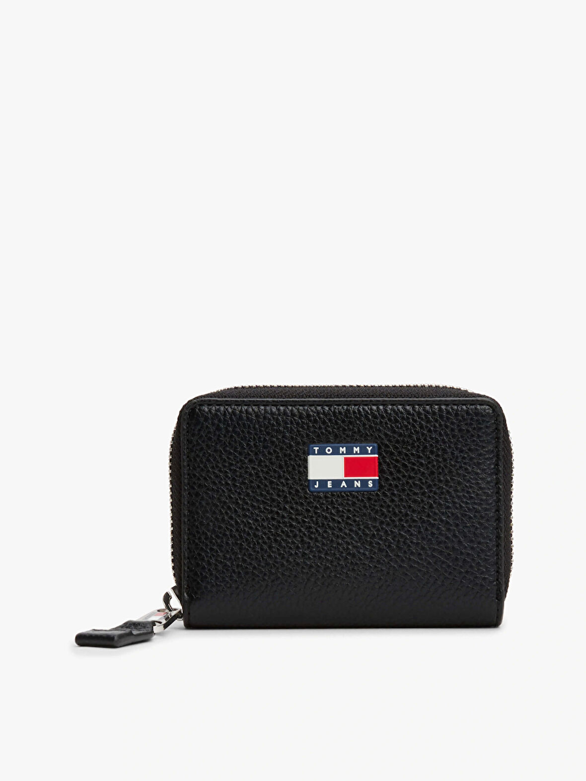 Tommy Jeans TJW MUST SMALL ZA Kadın Siyah Cüzdan AW0AW17642BDS