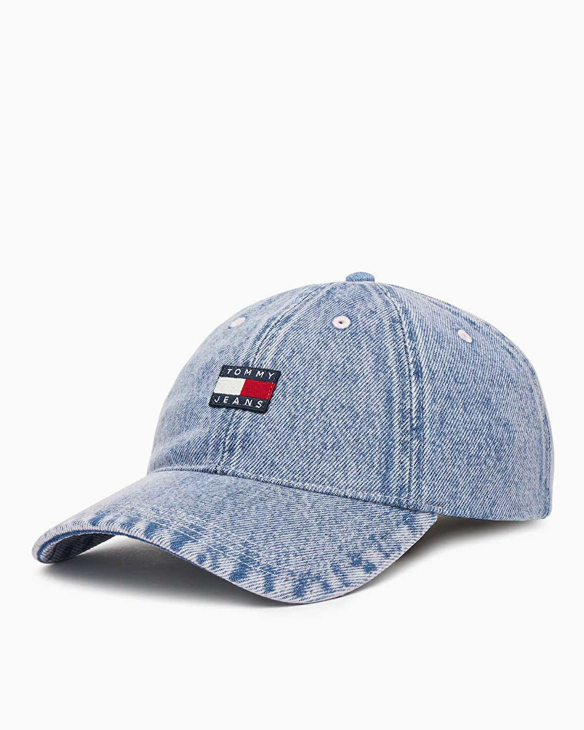 Tommy Hilfiger Eskitilmiş Kot Kadın Şapka | STD