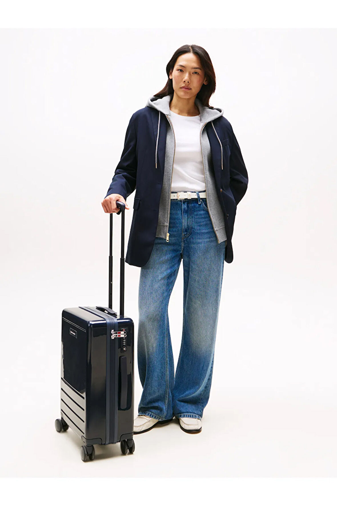 TOMMY HILFIGER Unisex  Mavi Valiz & Bavul AW0AW17829 DW6