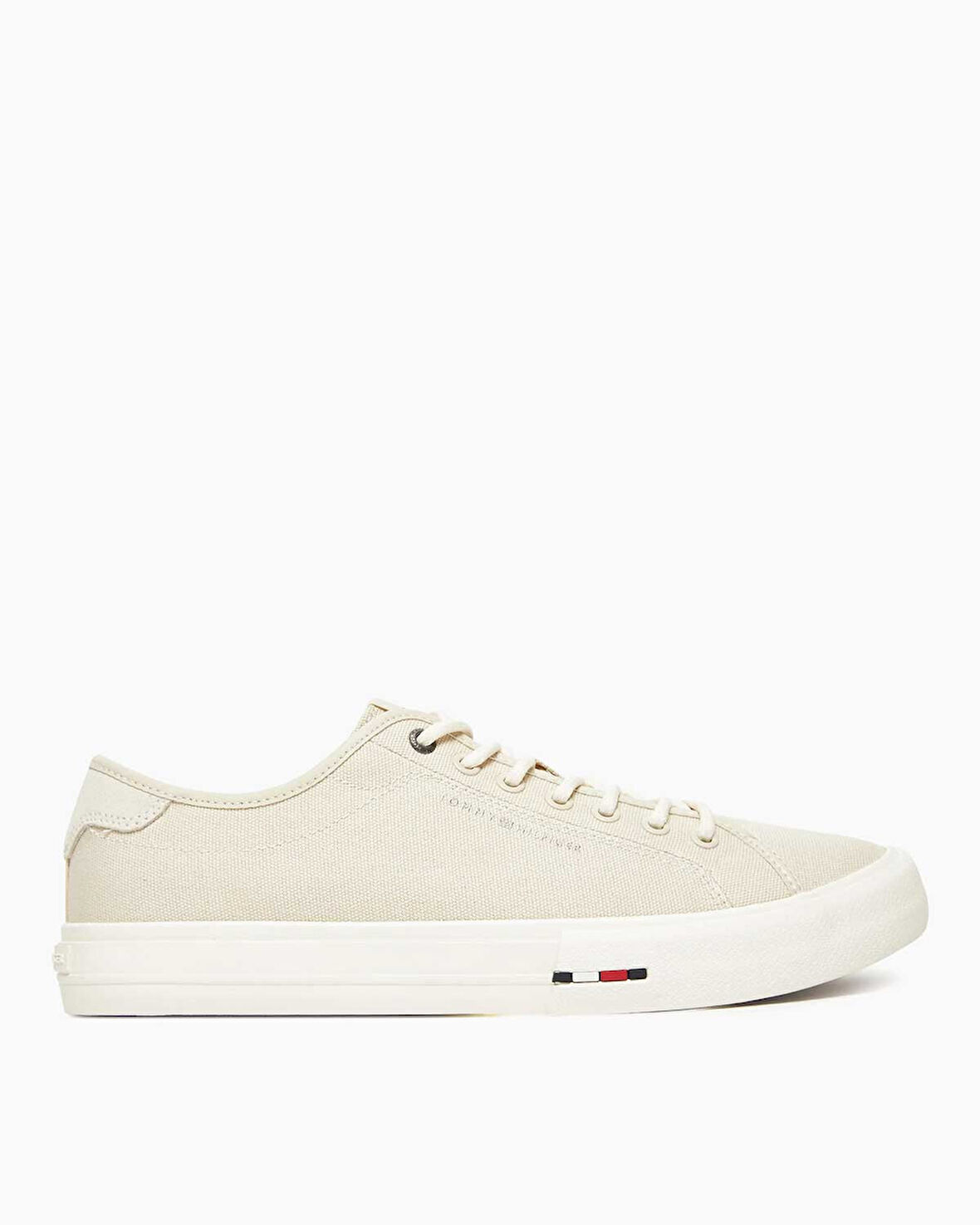 Tommy Hilfiger Güçlendirilmiş Kanvas Erkek Sneaker | 44