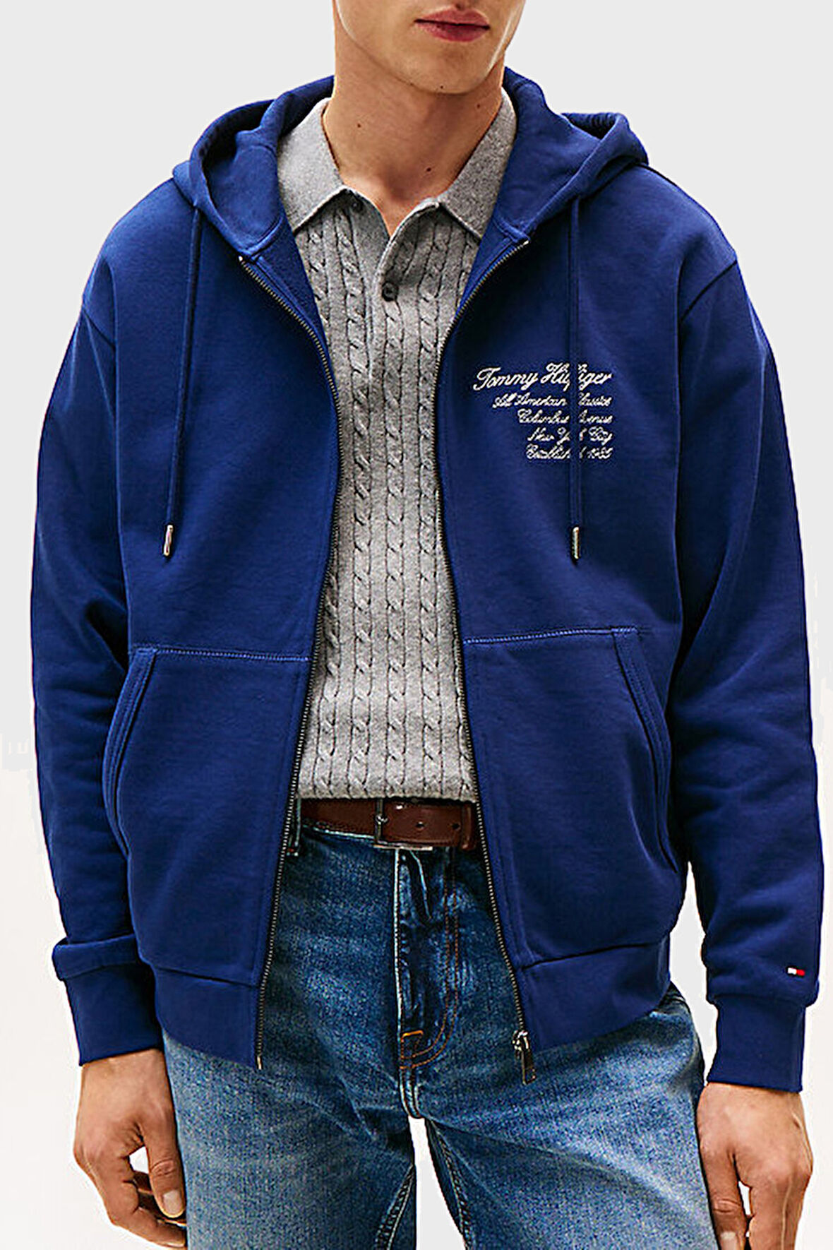 Tommy Hilfiger Erkek Sweat MW0MW39683 C7G