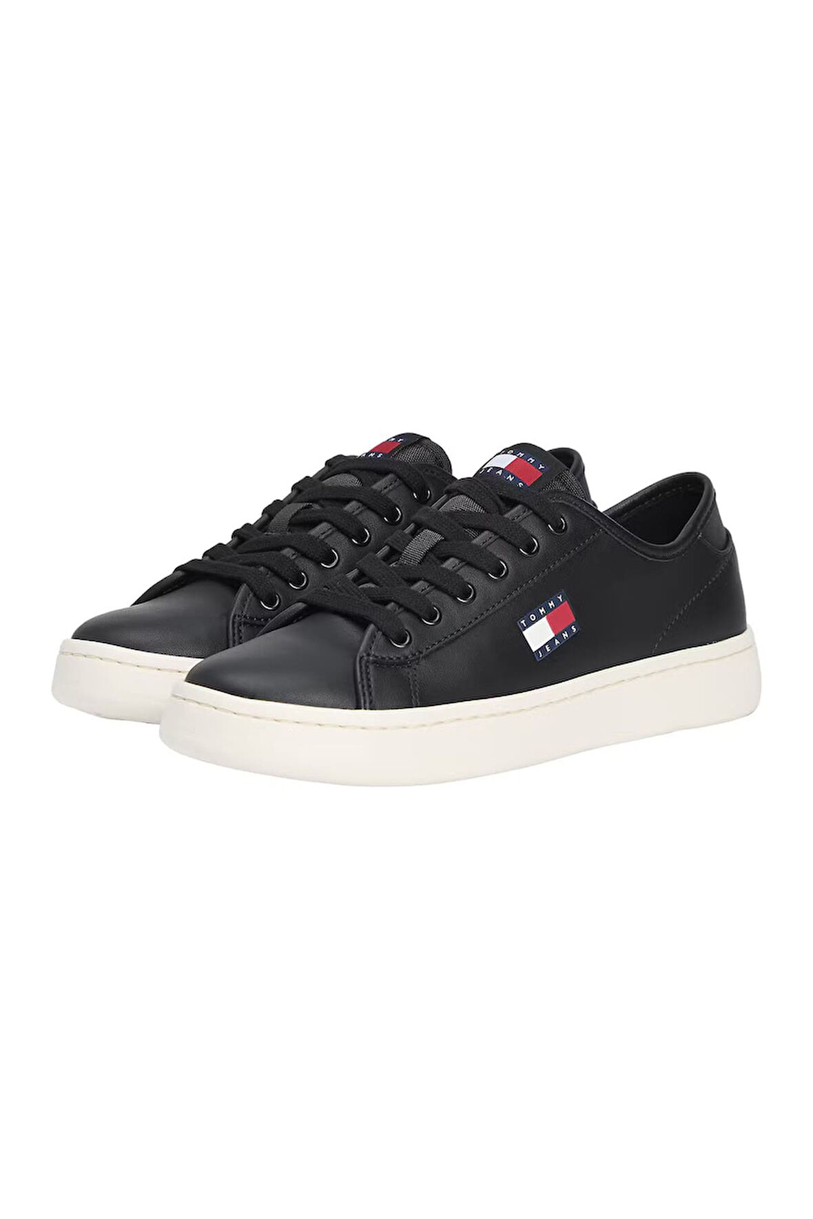 Kadın Hafif Tabanlı Kort Sneaker - Siyah | 38