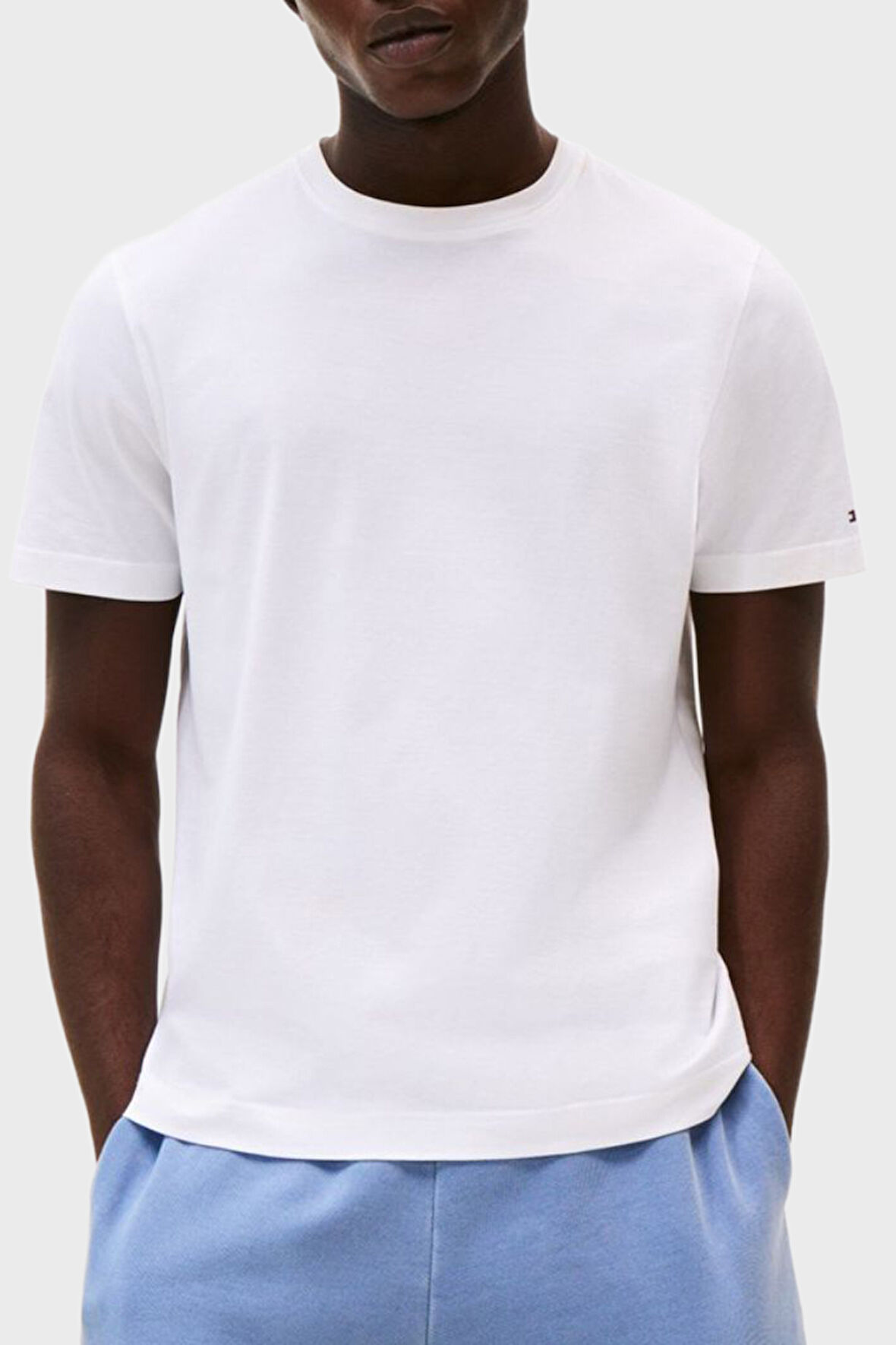 Tommy Hilfiger Erkek T Shirt MW0MW39779 YBR