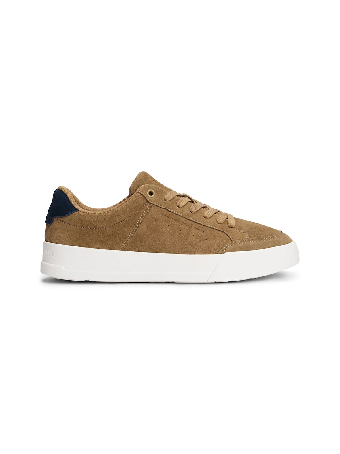 Tommy Hilfiger Kahve Erkek Sneaker TH COURT SUMMER SUEDE
