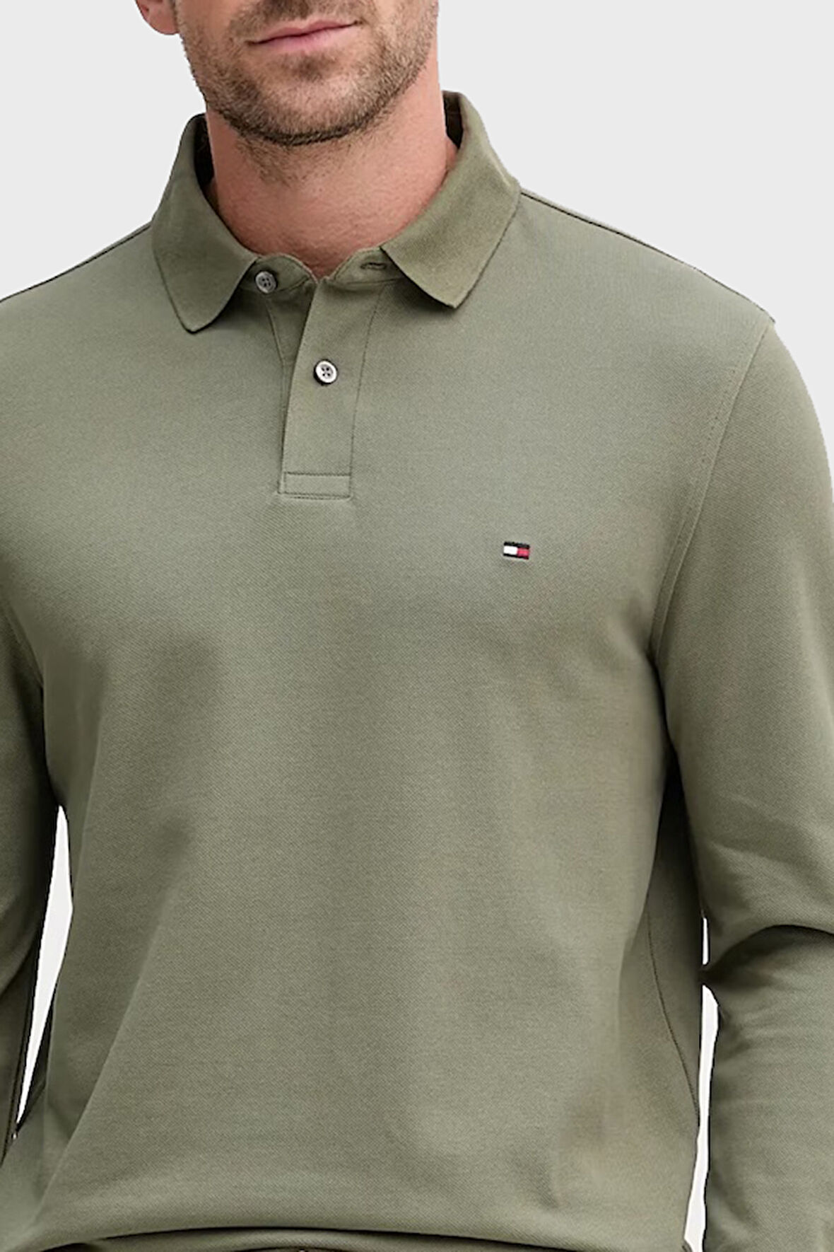 Tommy Hilfiger Erkek Polo Yaka Sweat MW0MW20183 PLI