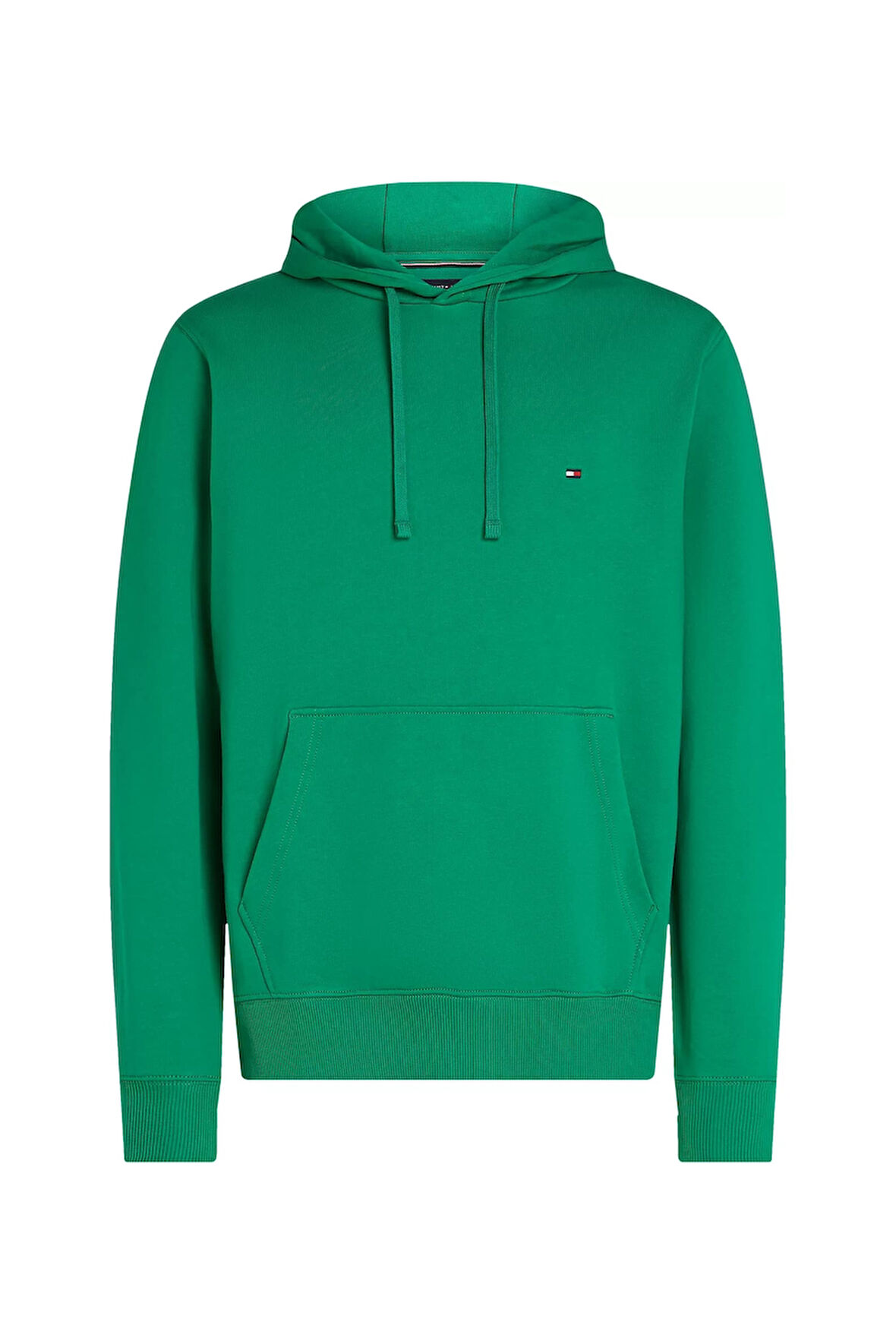 Erkek Essential Terry Kapüşonlu Sweatshirt - Yeşil | XS