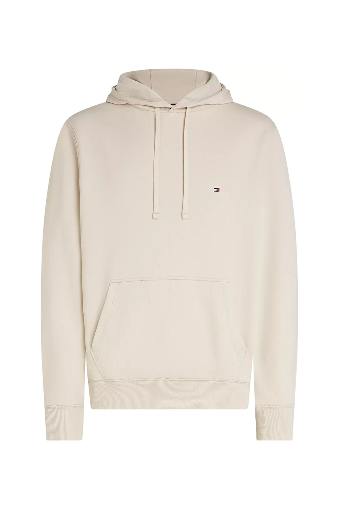 Erkek Essential Terry Kapüşonlu Sweatshirt - Bej | M