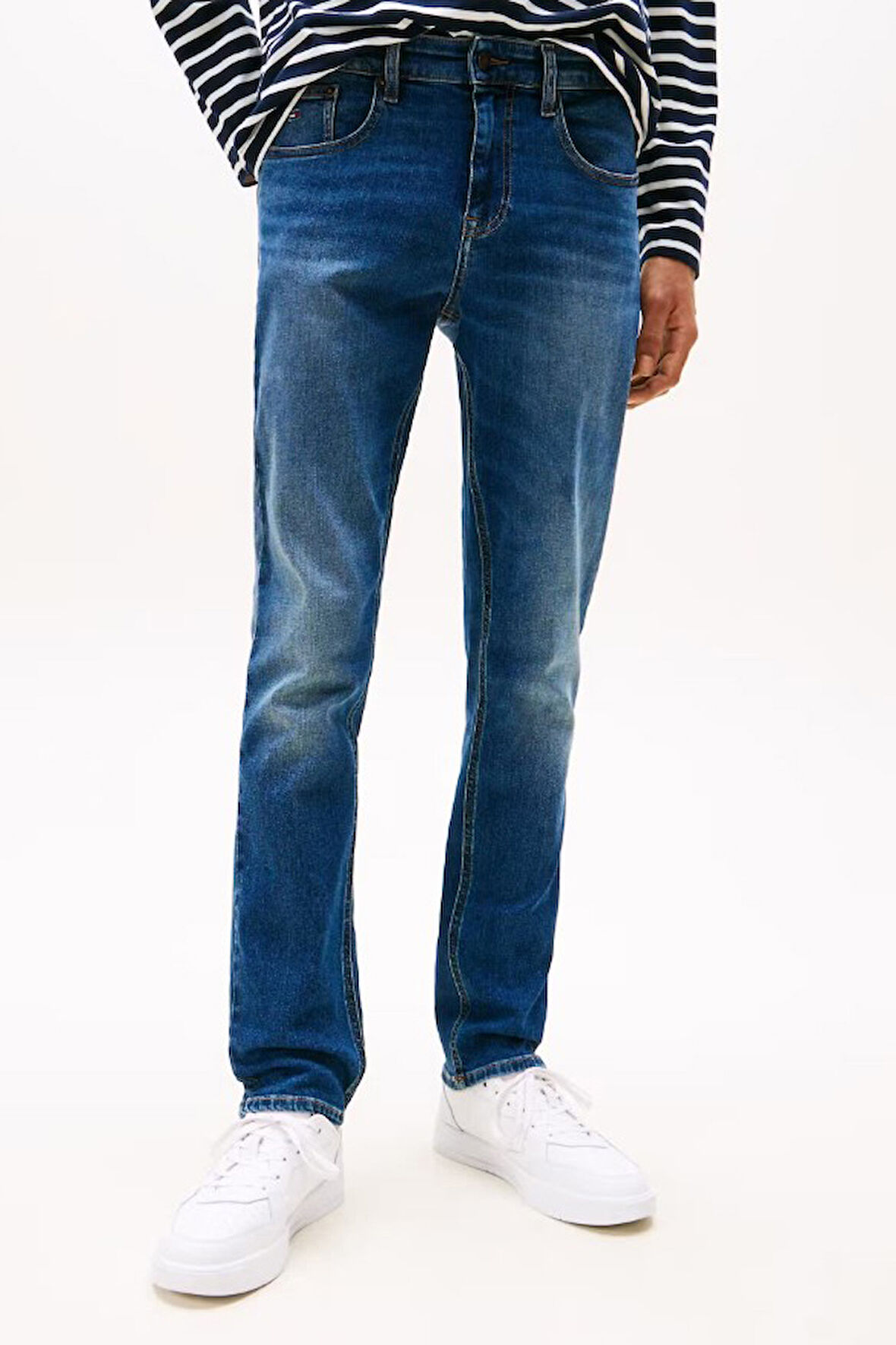 Erkek Slim Fit Scanton Jean Pantolon - Mavi | 30/30