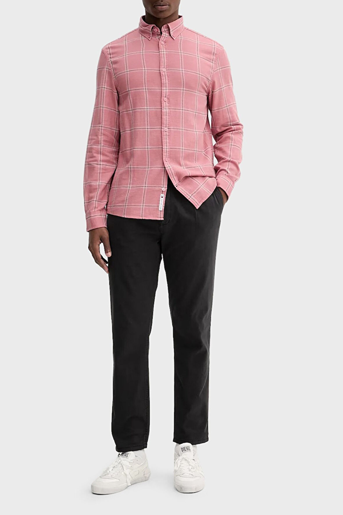 TJM ISAAC LIGHT COTTON PANTS Erkek Siyah Pantolon - DM0DM21705