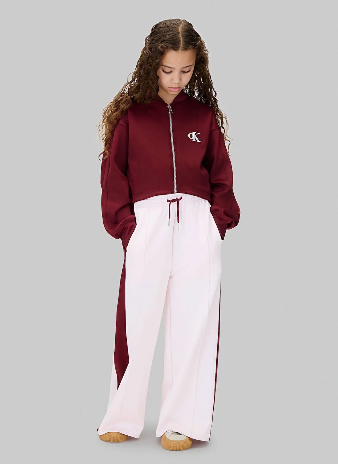 Calvin Klein Bol Paça Pembe Kız Çocuk Eşofman Altı IG0IG03023TDI