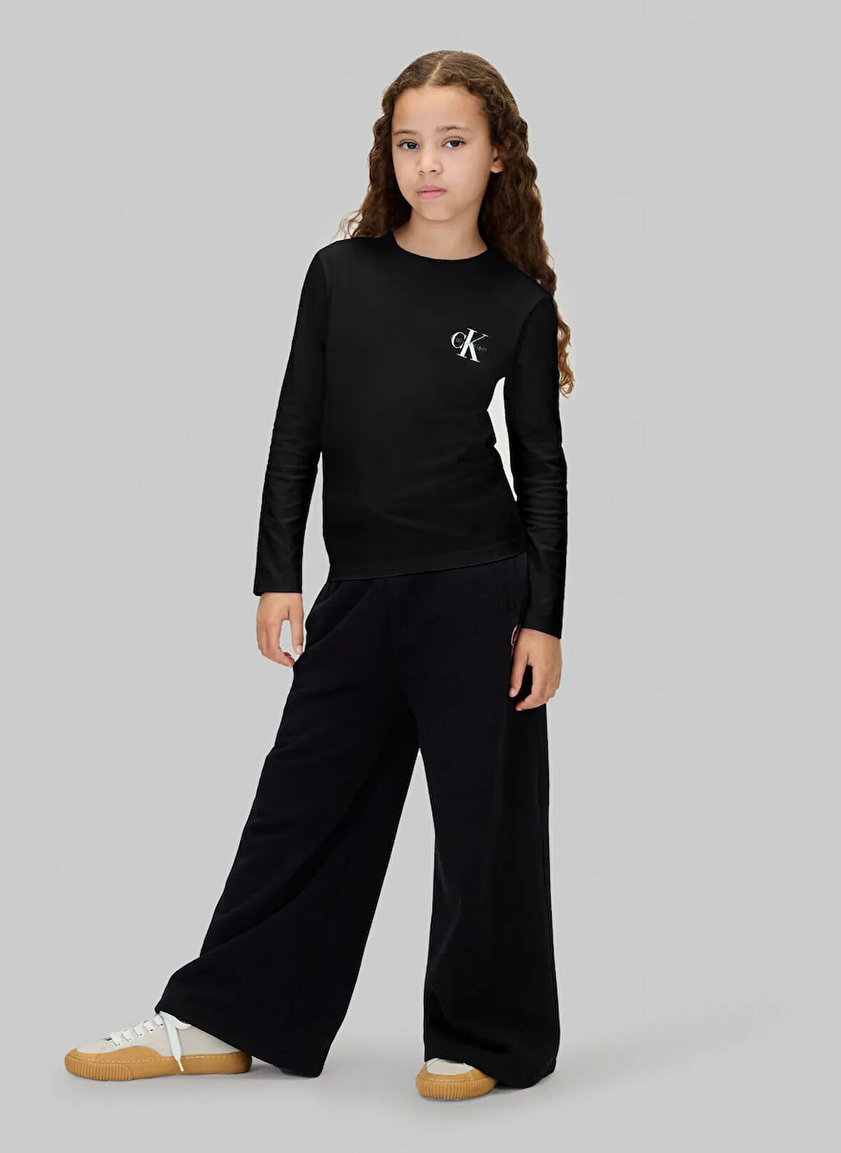 Calvin Klein Baskılı Siyah Erkek Çocuk T-Shirt IU0IU00717BEH