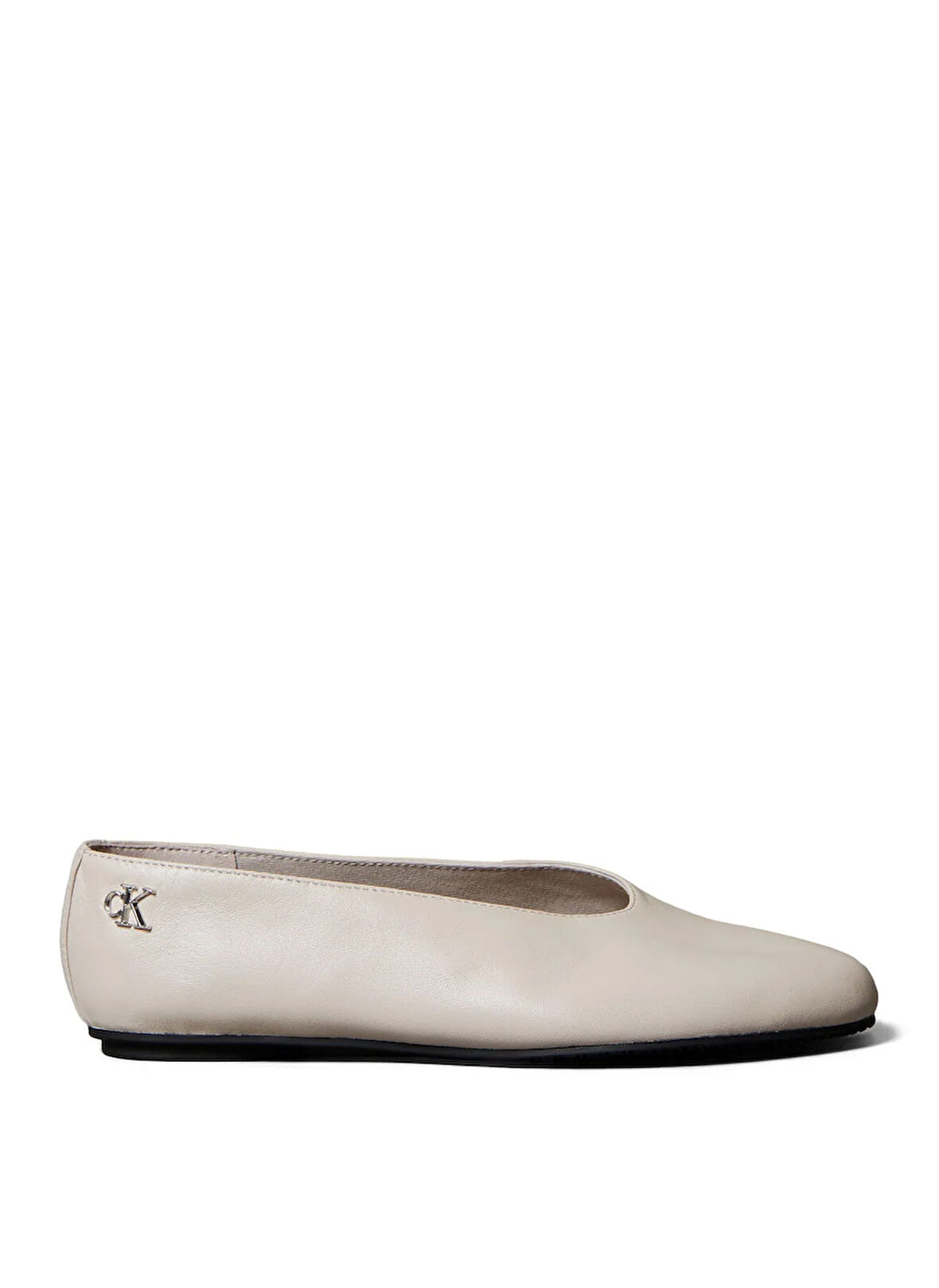 Calvin Klein Deri Vizon Kadın Babet HW0HW02810PA8