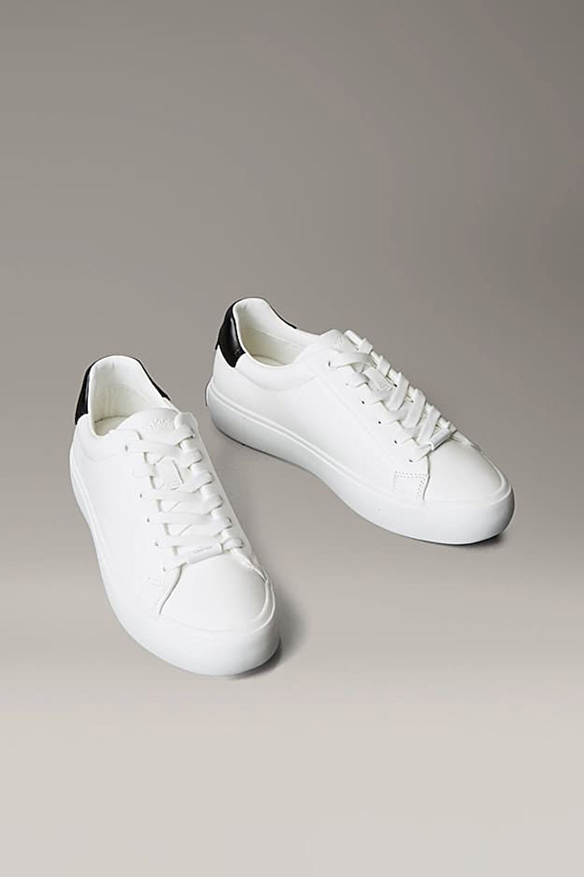 Kadın Bağcıklı Sneaker - Beyaz | 39