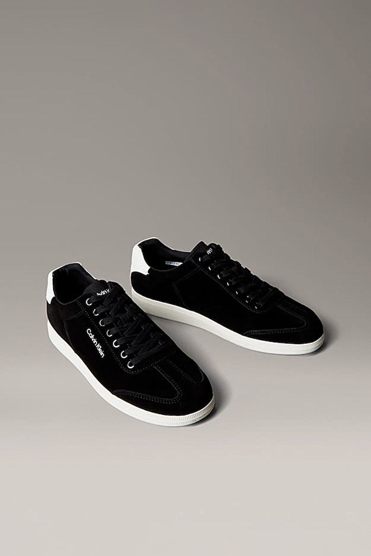 Erkek Cupsole Tabanlı Süet Sneaker - Siyah | 45