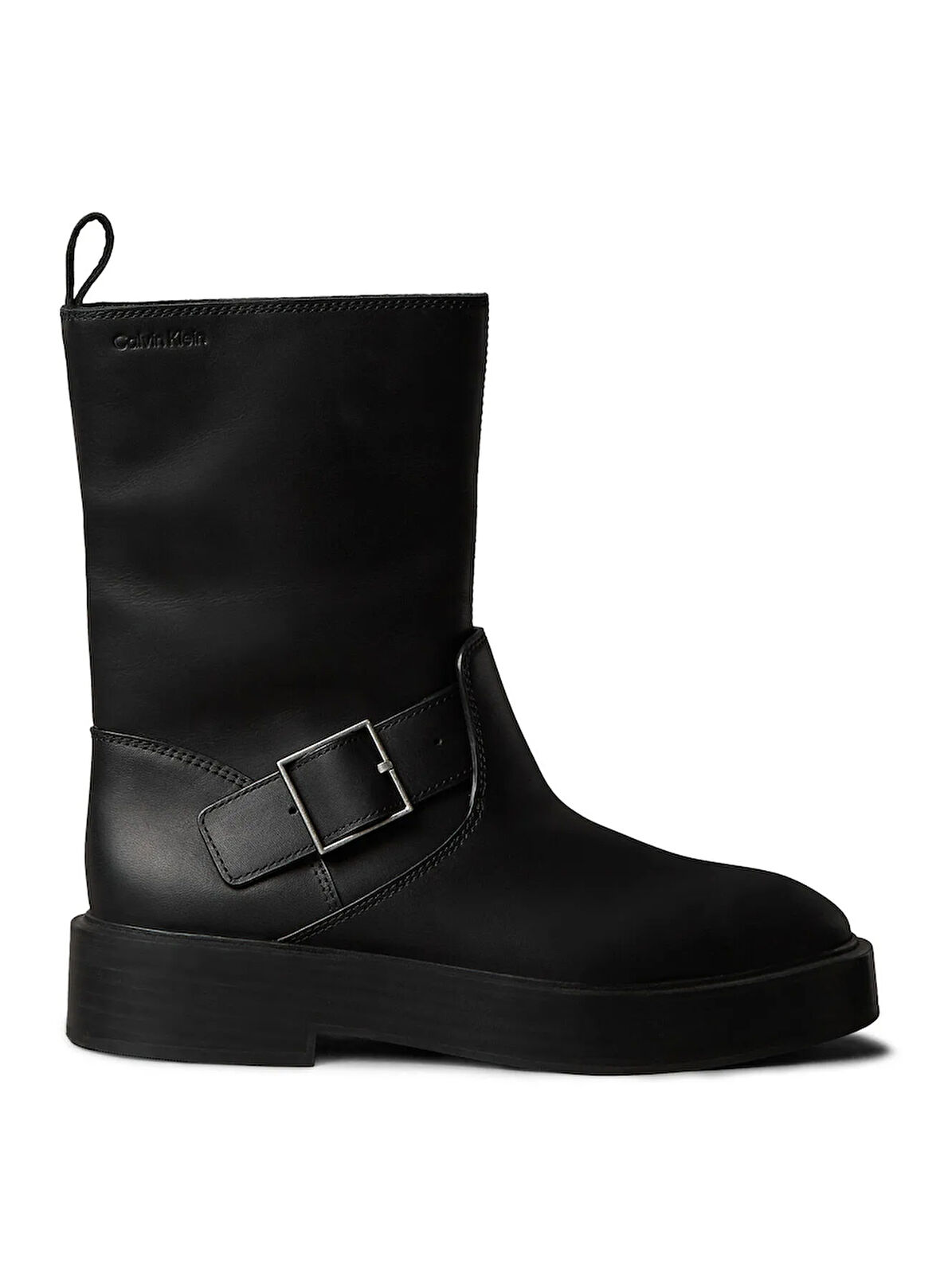 Calvin Klein Siyah Kadın Deri Bot YW0YW01970BEH
