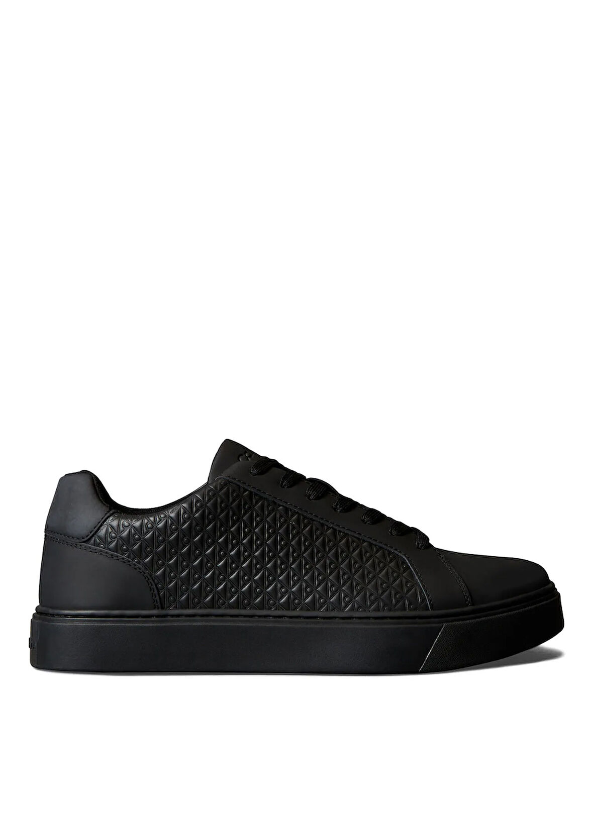 Calvin Klein Siyah Erkek Sneaker CLASSIC CUPSOLE LACEUP AOP