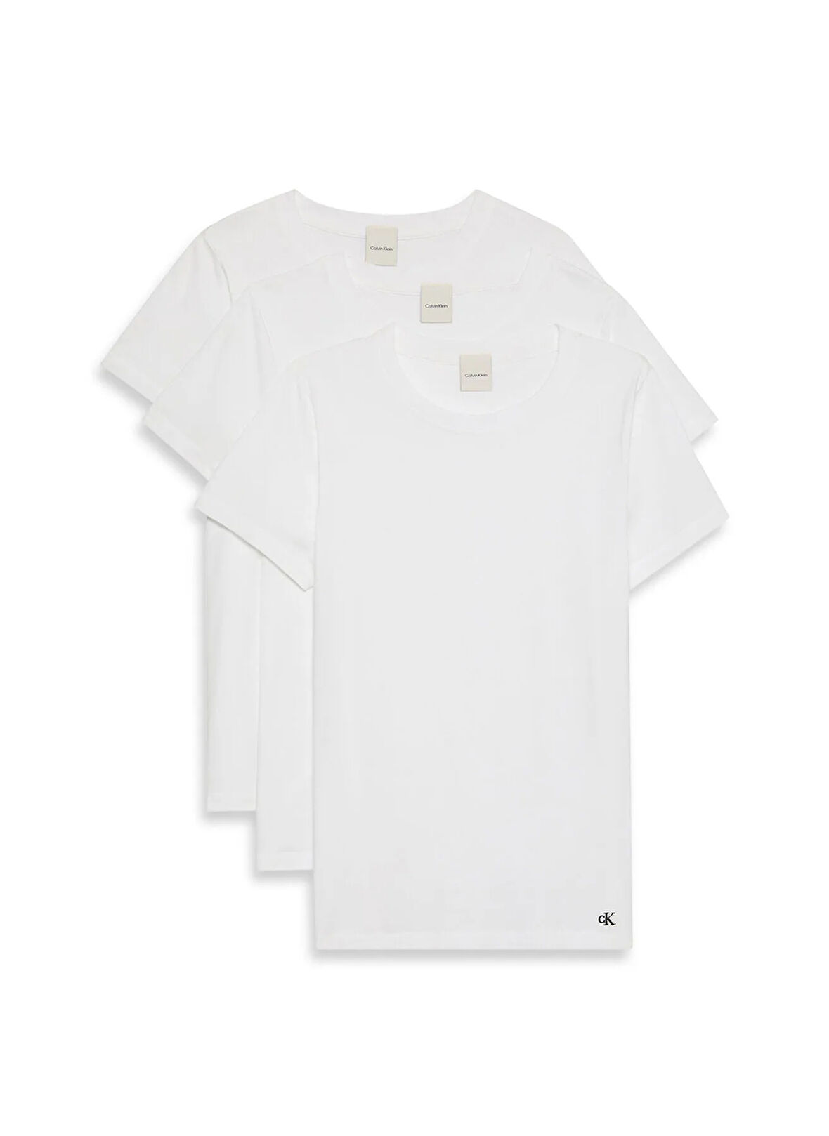 Calvin Klein Beyaz Kadın T-Shirt LV00QS7485 CK WOMEN