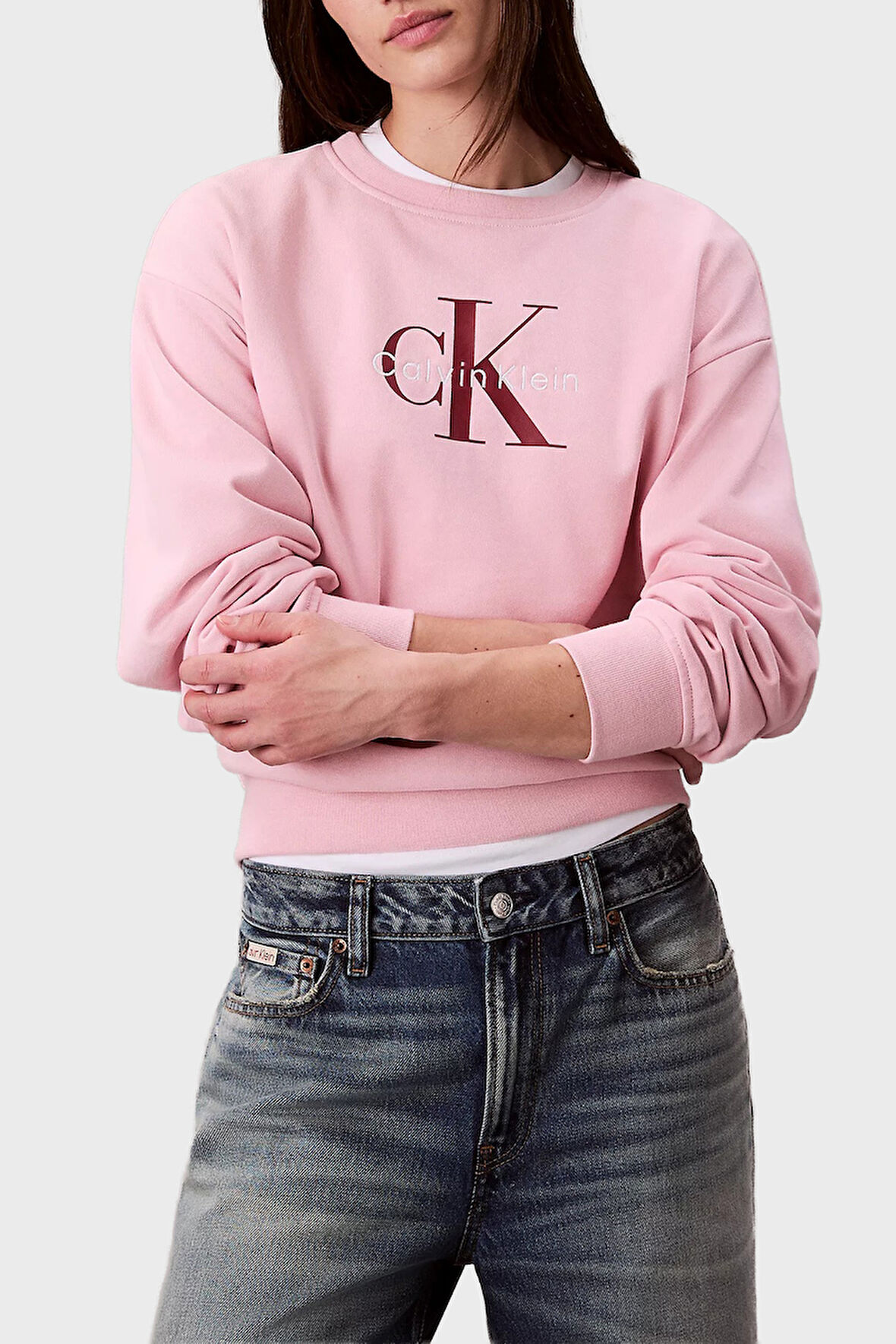Calvin Klein Kadın Sweat LV047B234G TE0