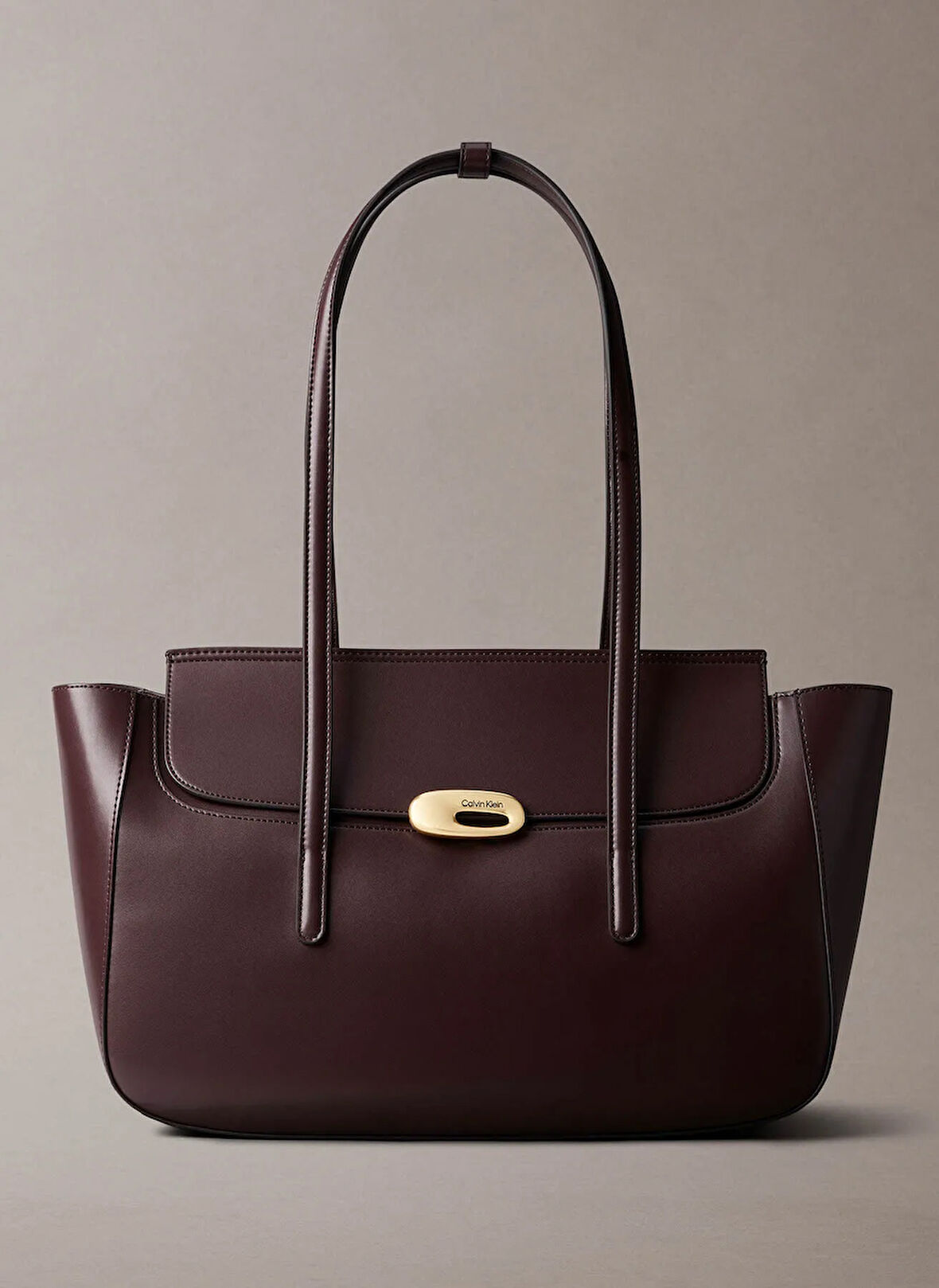 Calvin Klein Koyu Kahve Kadın Tote Çanta LV04F3145G