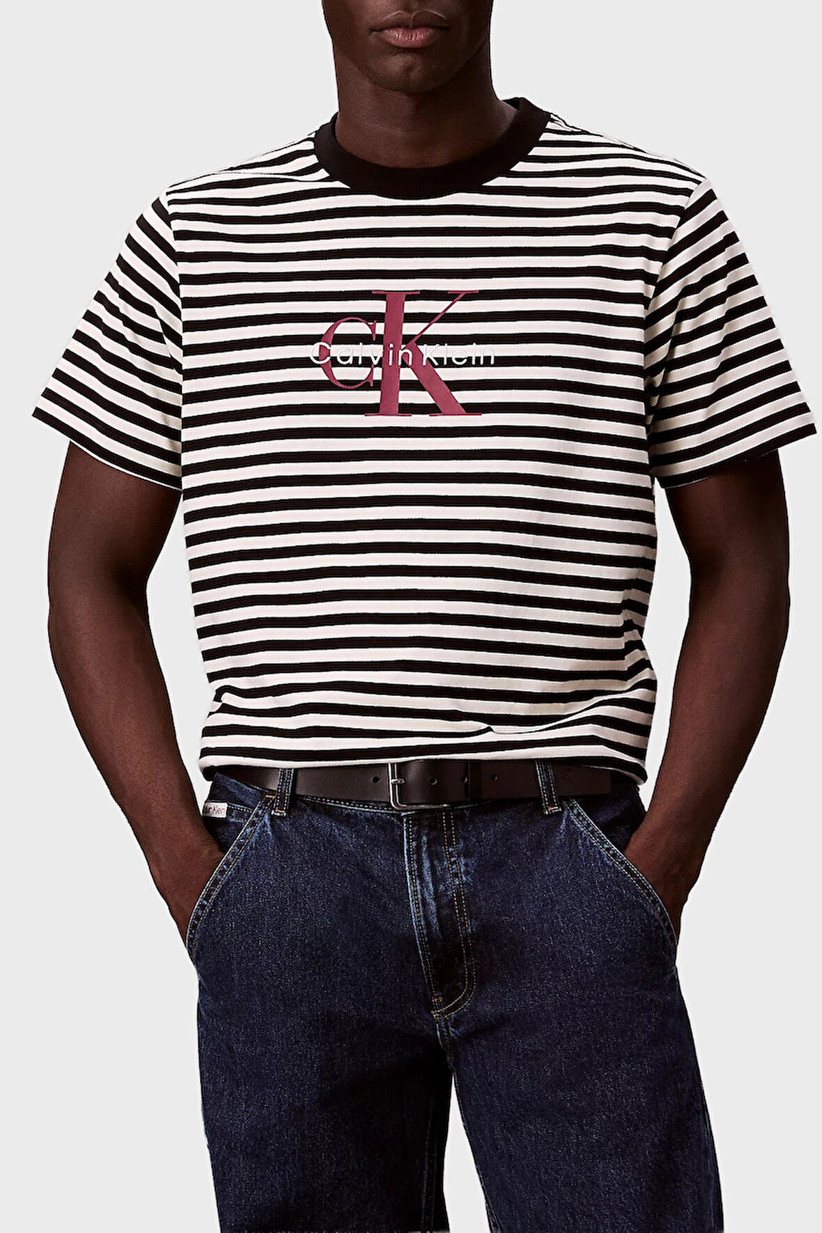 Calvin Klein Erkek T Shirt LV04RD204G UB1