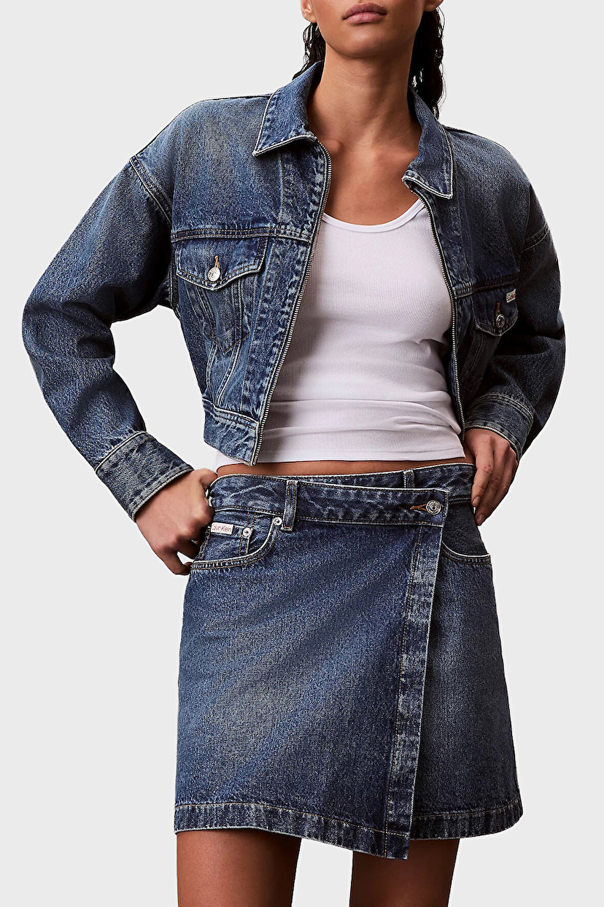 Calvin Klein kadin Etek LV047D776G 0MH