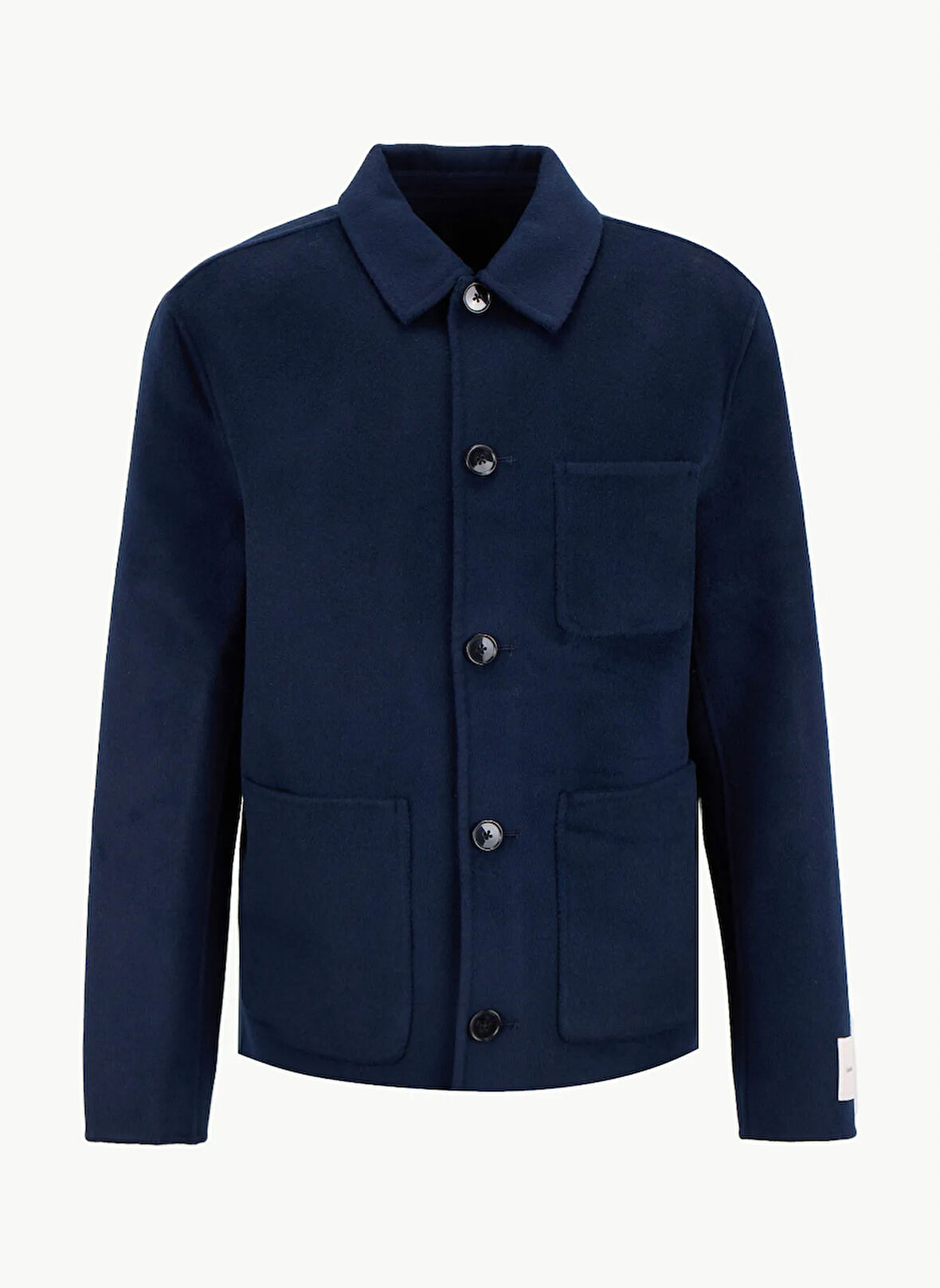 Calvin Klein Normal Mavi Erkek Ceket LV04LD429GCEF_LS DOUBLE FACE WOOL B