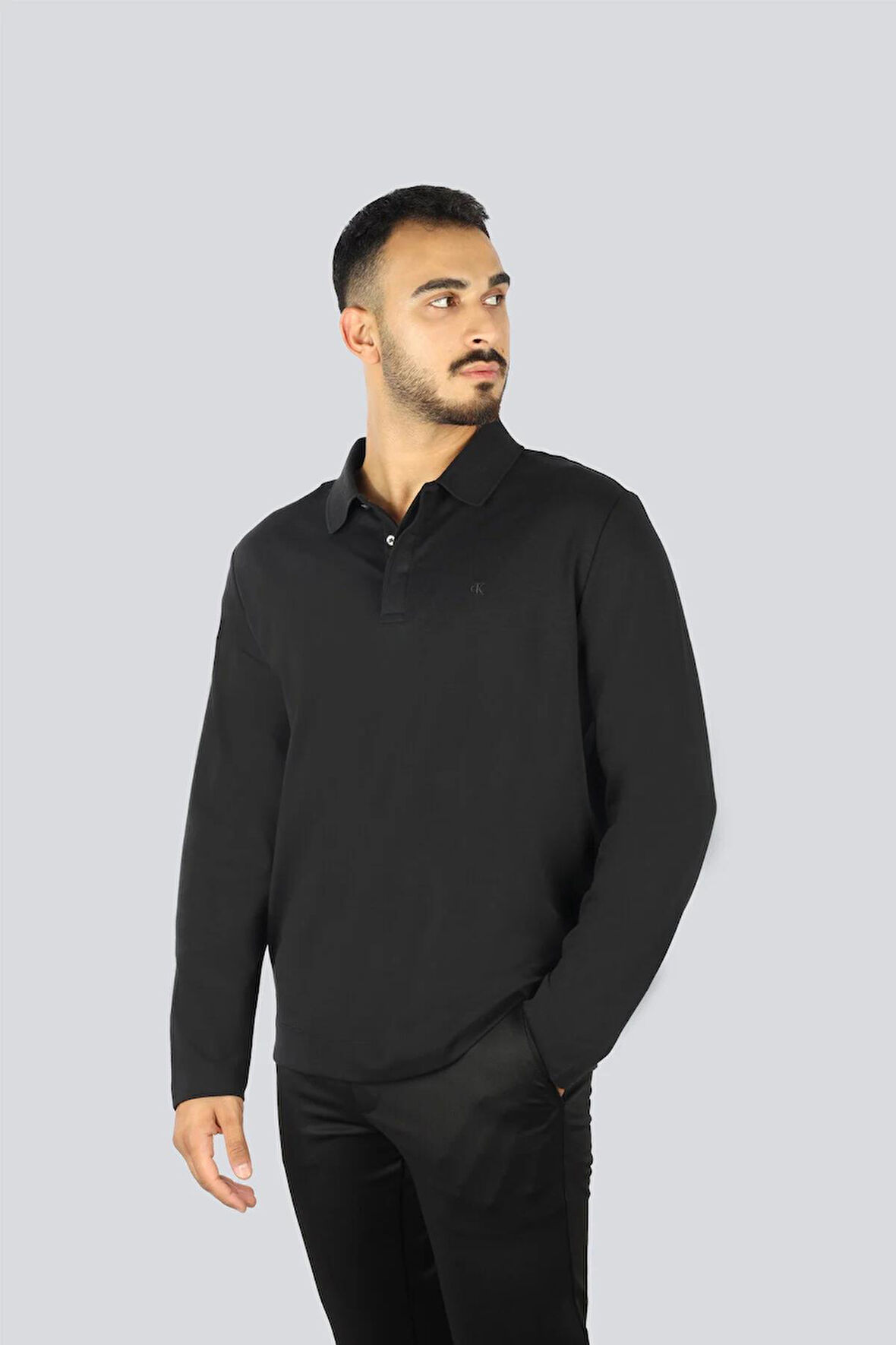 Calvin Klein Erkek Polo Yaka T-Shirt LV04LD233GUB1