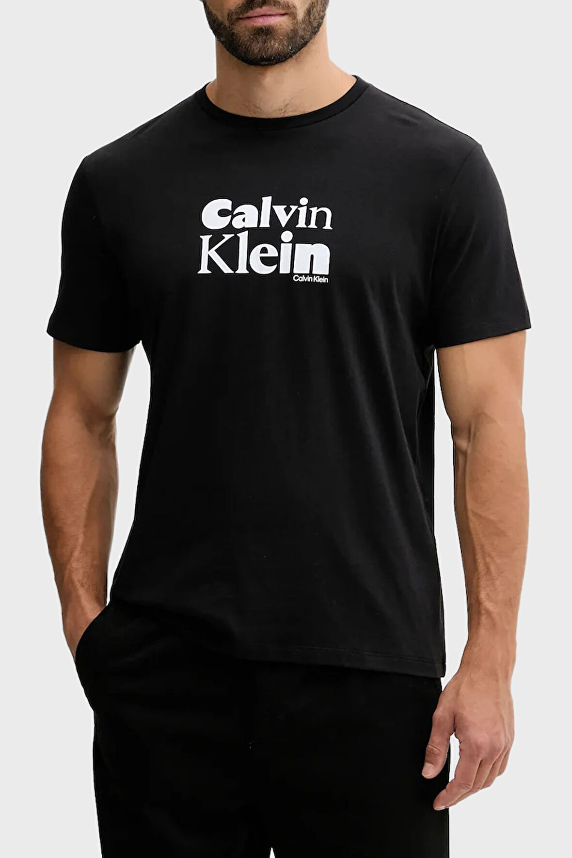Calvin Klein Erkek T Shirt LV04RD820G UB1