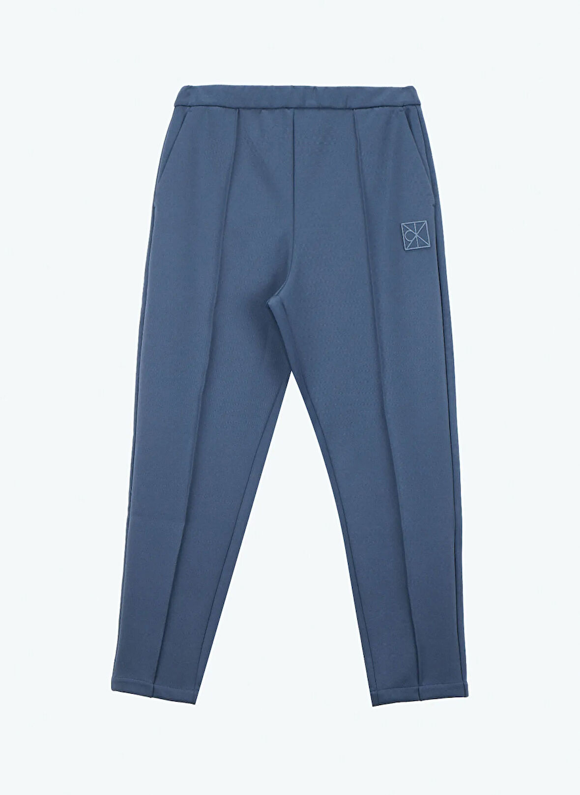 Calvin Klein Normal Bel Normal Mavi Erkek Eşofman Altı LV04RD213GWD7_HEAVY TRICOT PANT