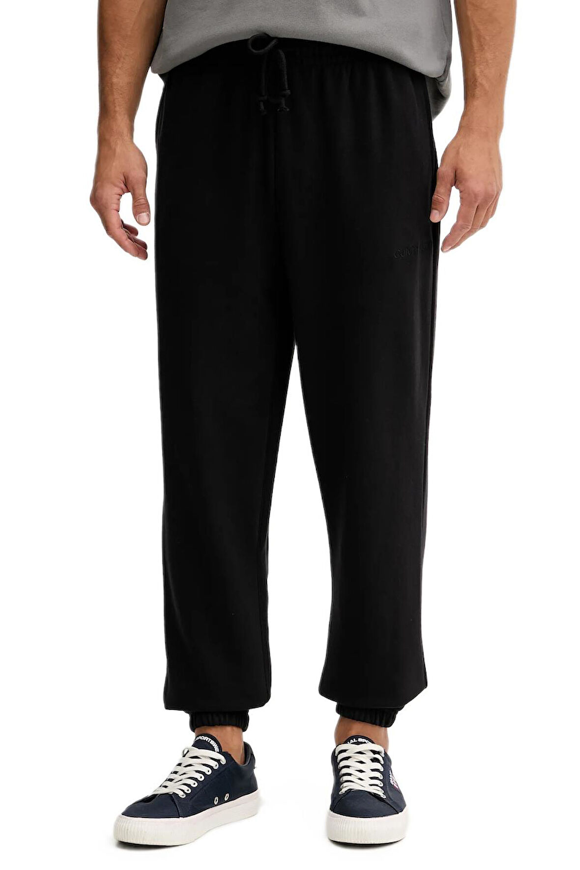 Calvin Klein Erkek Siyah Jogger Eşofman Altı LV00NM2931