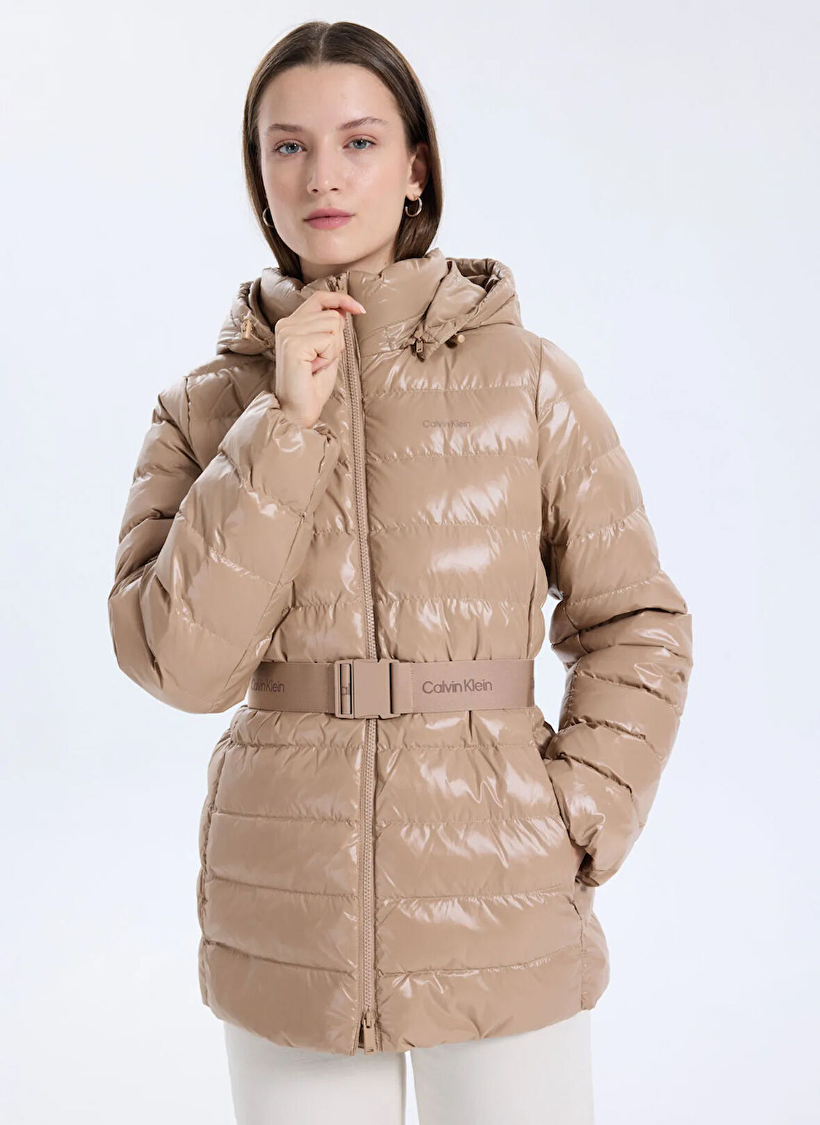 Kahverengi Kadın Standart Mont LV044D542GPAI