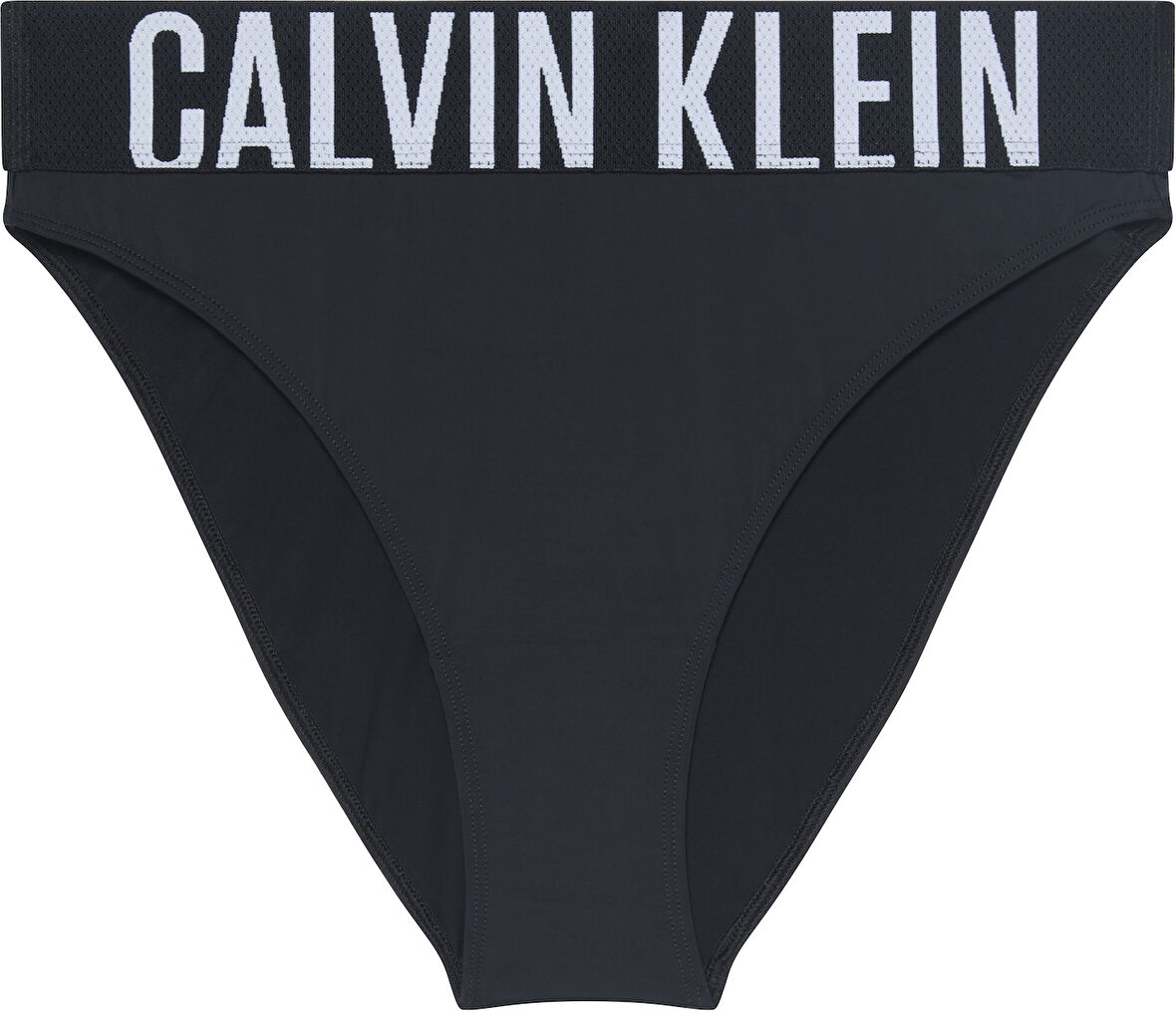 CALVIN KLEIN Kadın Marka Logolu Elastik Bel Bantlı Günlük Kullanıma Uygun Siyah Külot LV00QF8482 UB1