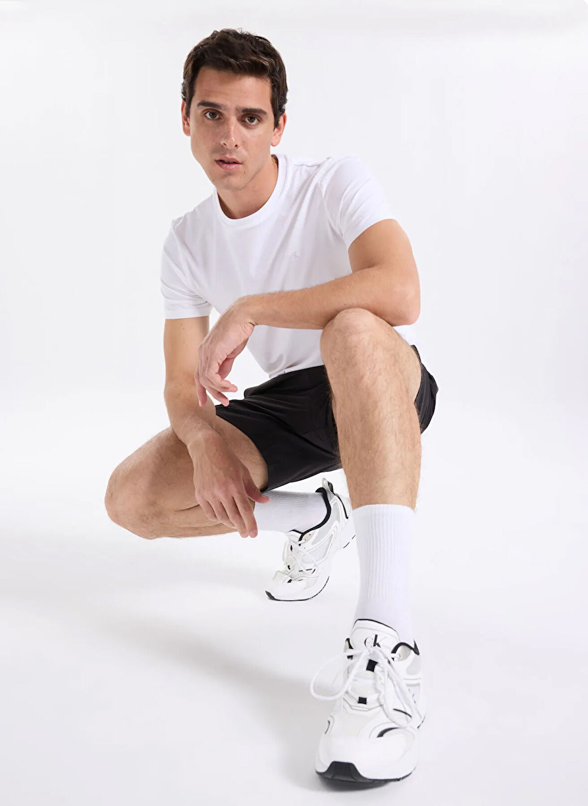 Calvin Klein Jeans Regular Fit Siyah Erkek Şort LVGMF5S801UB1 WOVEN SHORT