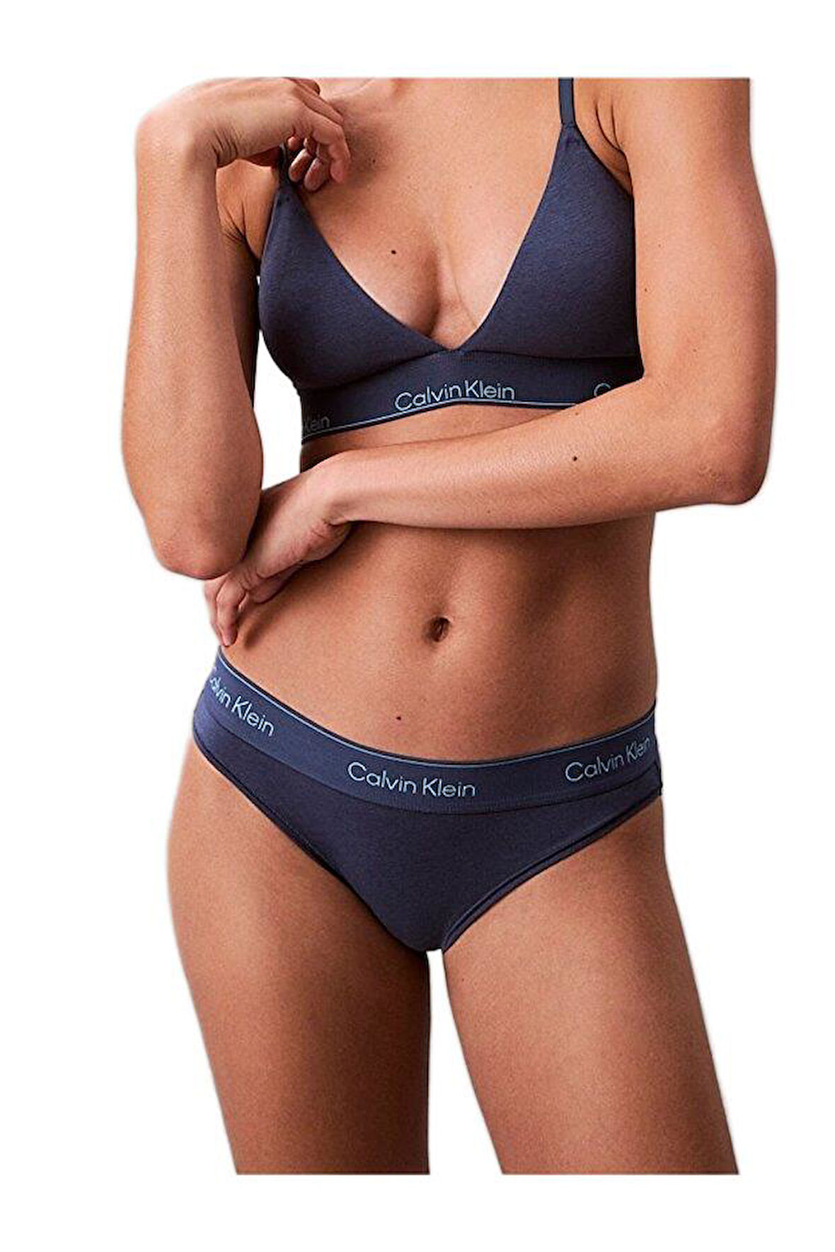 Calvin Klein Kadın Mavi Külot LV00QF8520