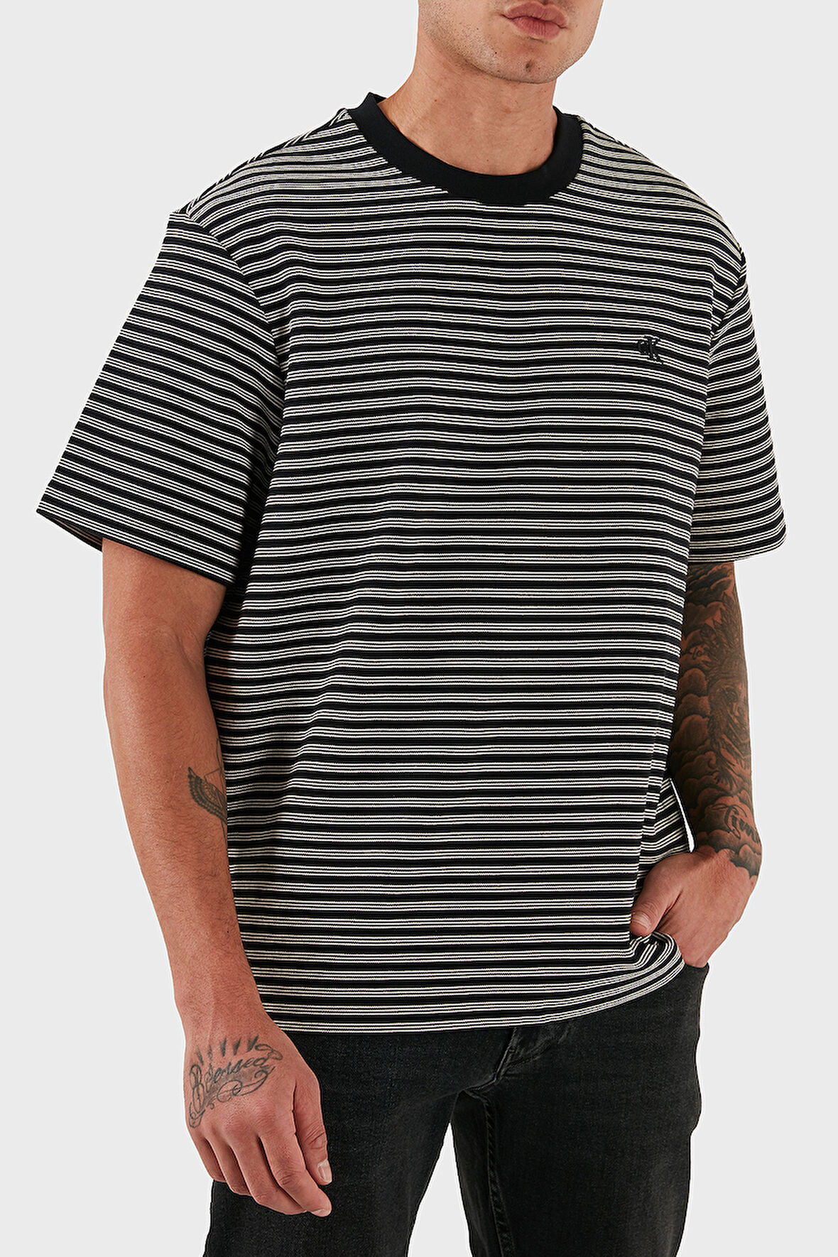 Calvin Klein Erkek T Shirt LV04LD204G UB1