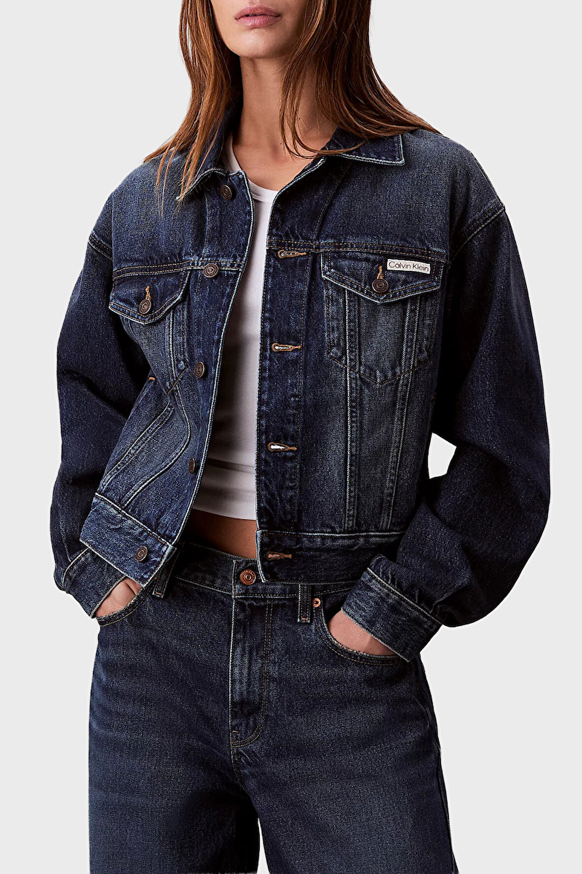 Calvin Klein Kadın Ceket LV047D838G YY9