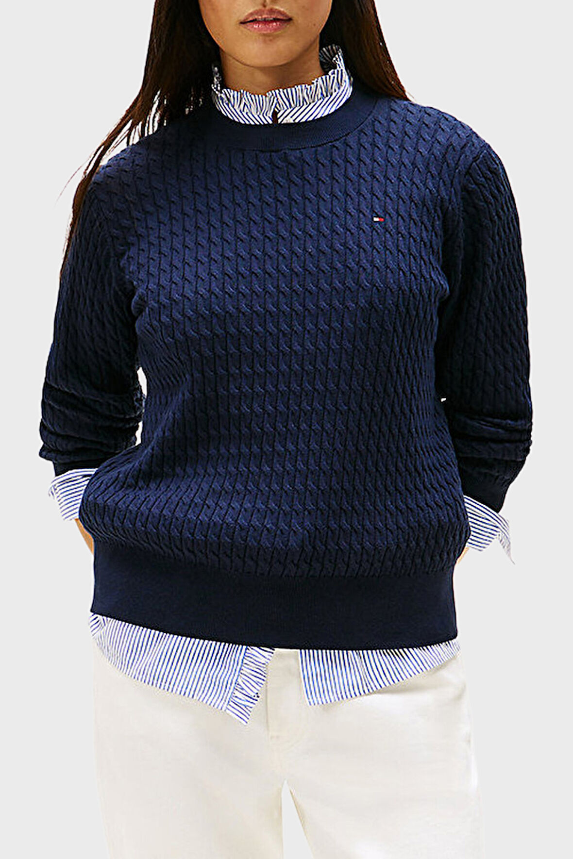 Tommy Hilfiger Kadın Kazak WW0WW44993 0ZZ