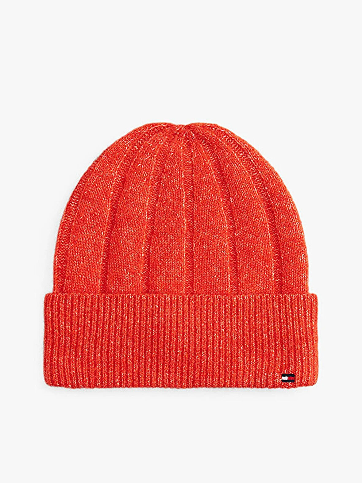 TH FLAG FLUFFY BEANIE Kadın Turuncu Bere - AW0AW17779