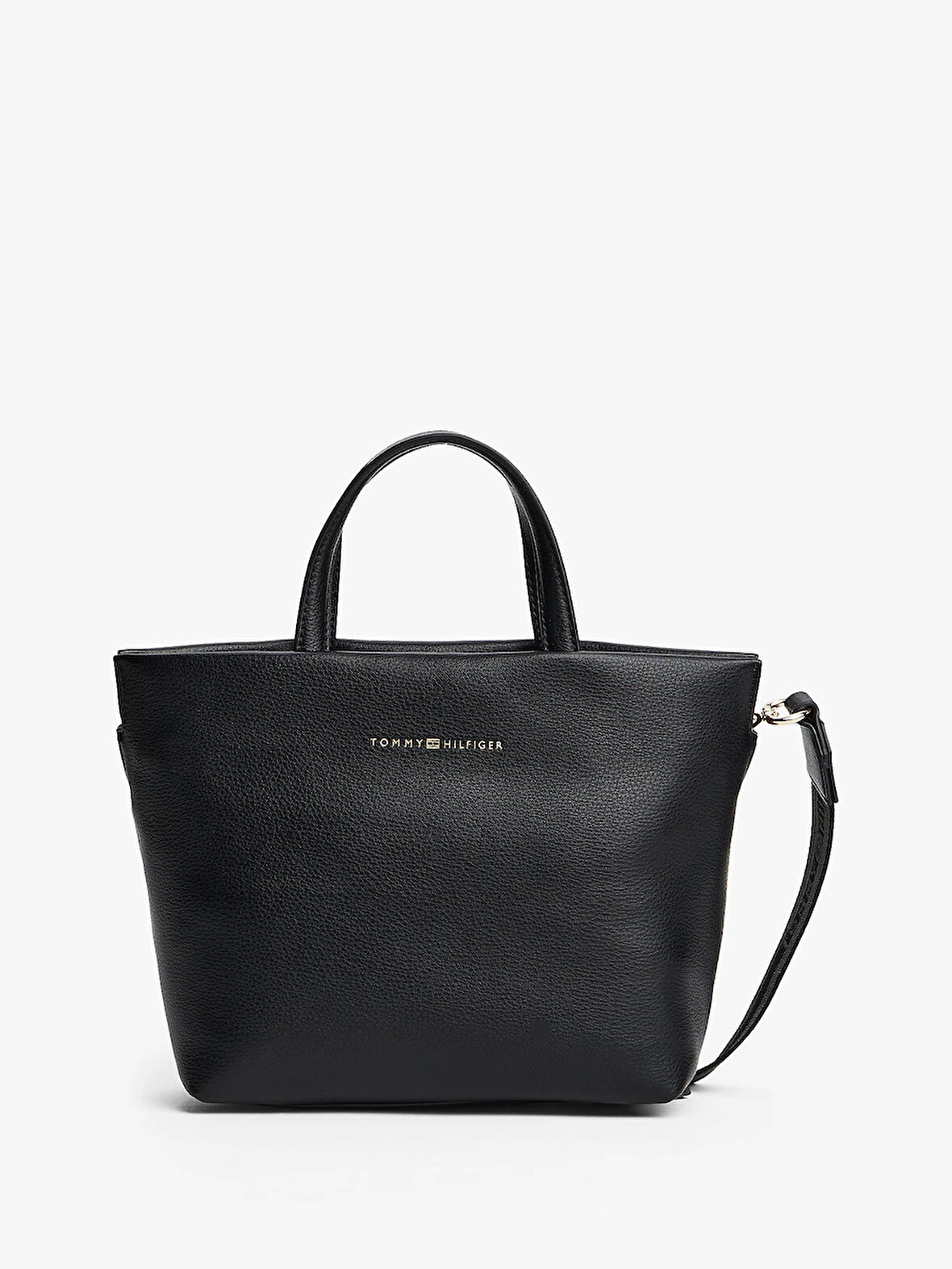 Tommy Hilfiger TH Logo Şeritli Mini Kadın Çanta AW0AW17694BDS